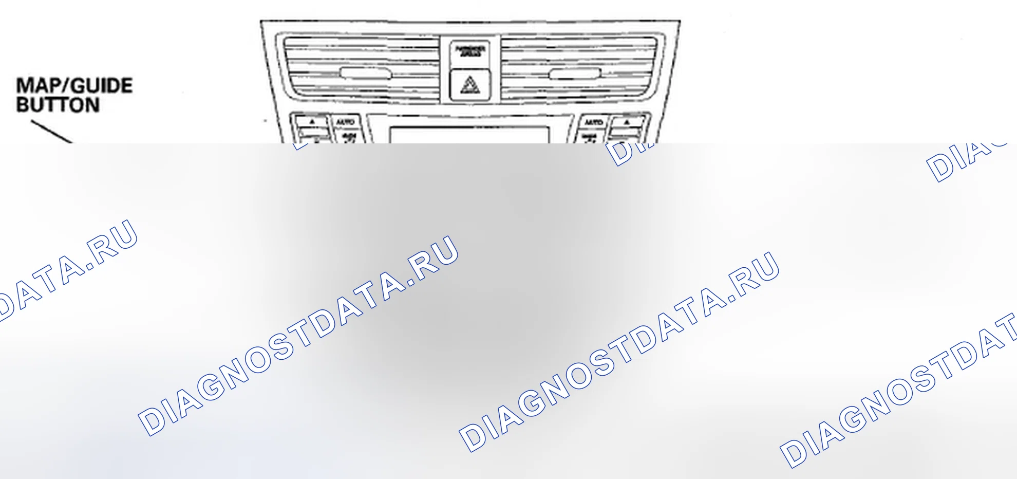 Рис. 619: Как войти в функцию самодиагностики. Acura ZDX I