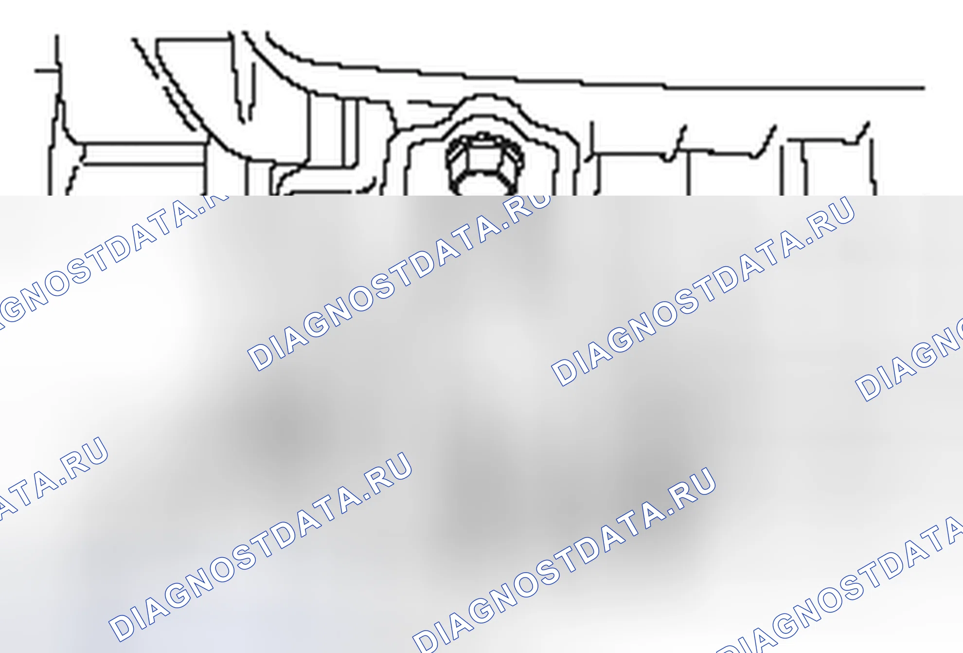 Рис. 19: >> C <<УСТАНОВКА КРЕПЛЕНИЯ ВПУСКНОГО КОЛЛЕКТОРА. Honda Domani MB