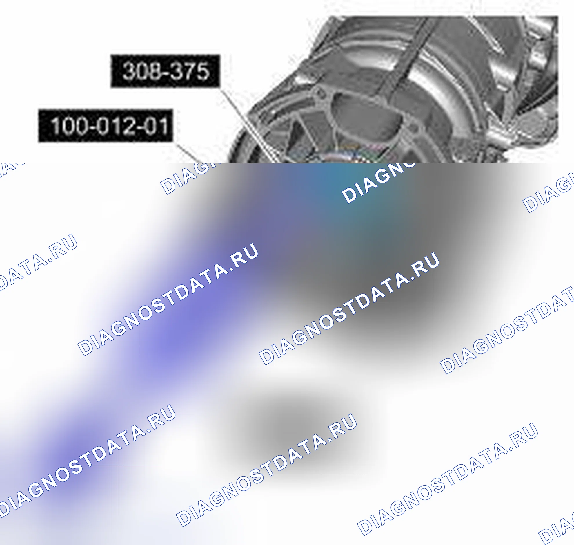 Рис. 10: ДЕМОНТАЖ. Land Rover Range Rover III рестайлинг 2
