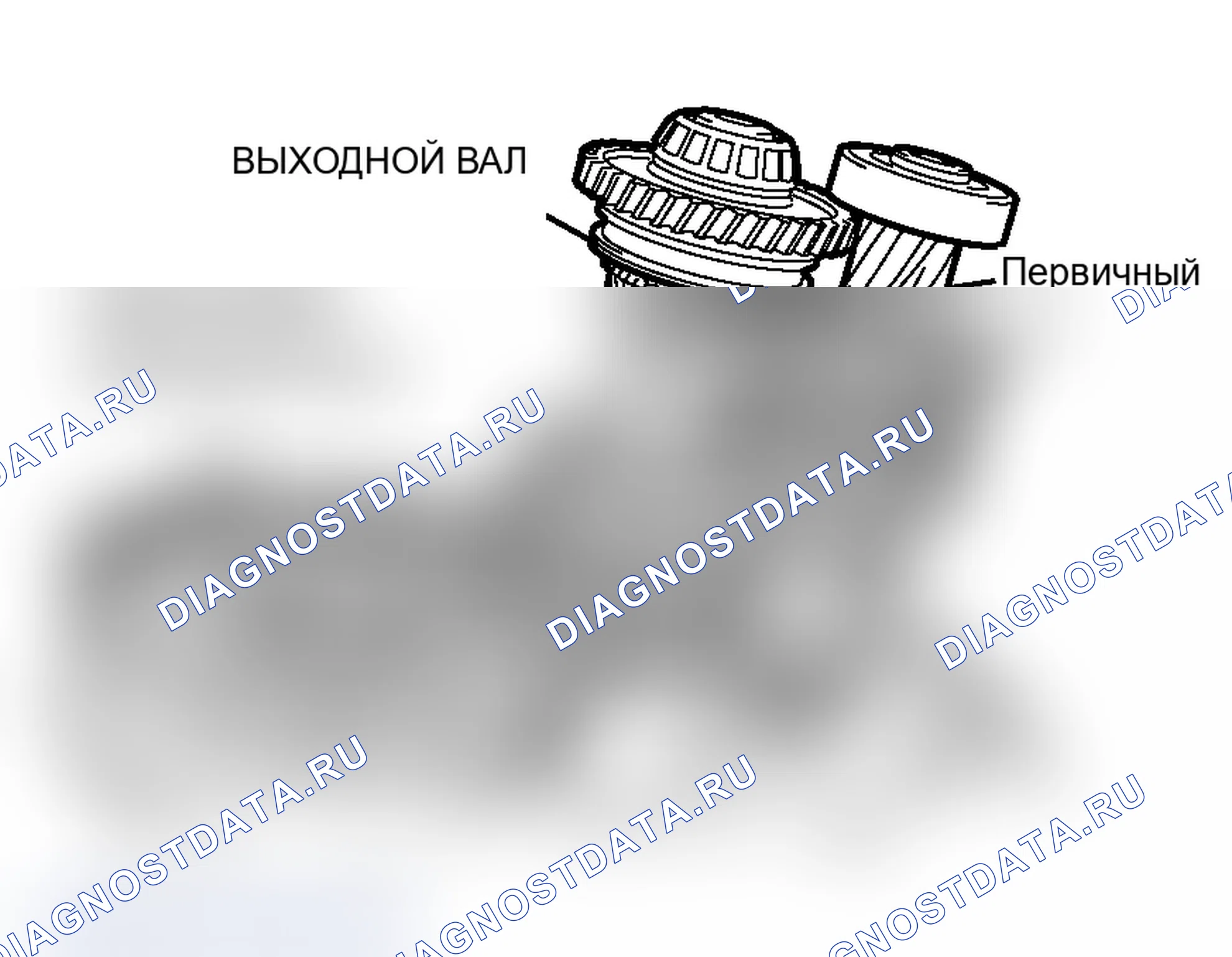 Рис. 500: <<C>> ЦЕНТРАЛЬНЫЙ ДИФФЕРЕНЦИАЛ/ВЫХОДНОЙ ВАЛ/СНЯТИЕ ВХОДНОГО ВАЛА. Mitsubishi Lancer Ralliart IX рестайлинг