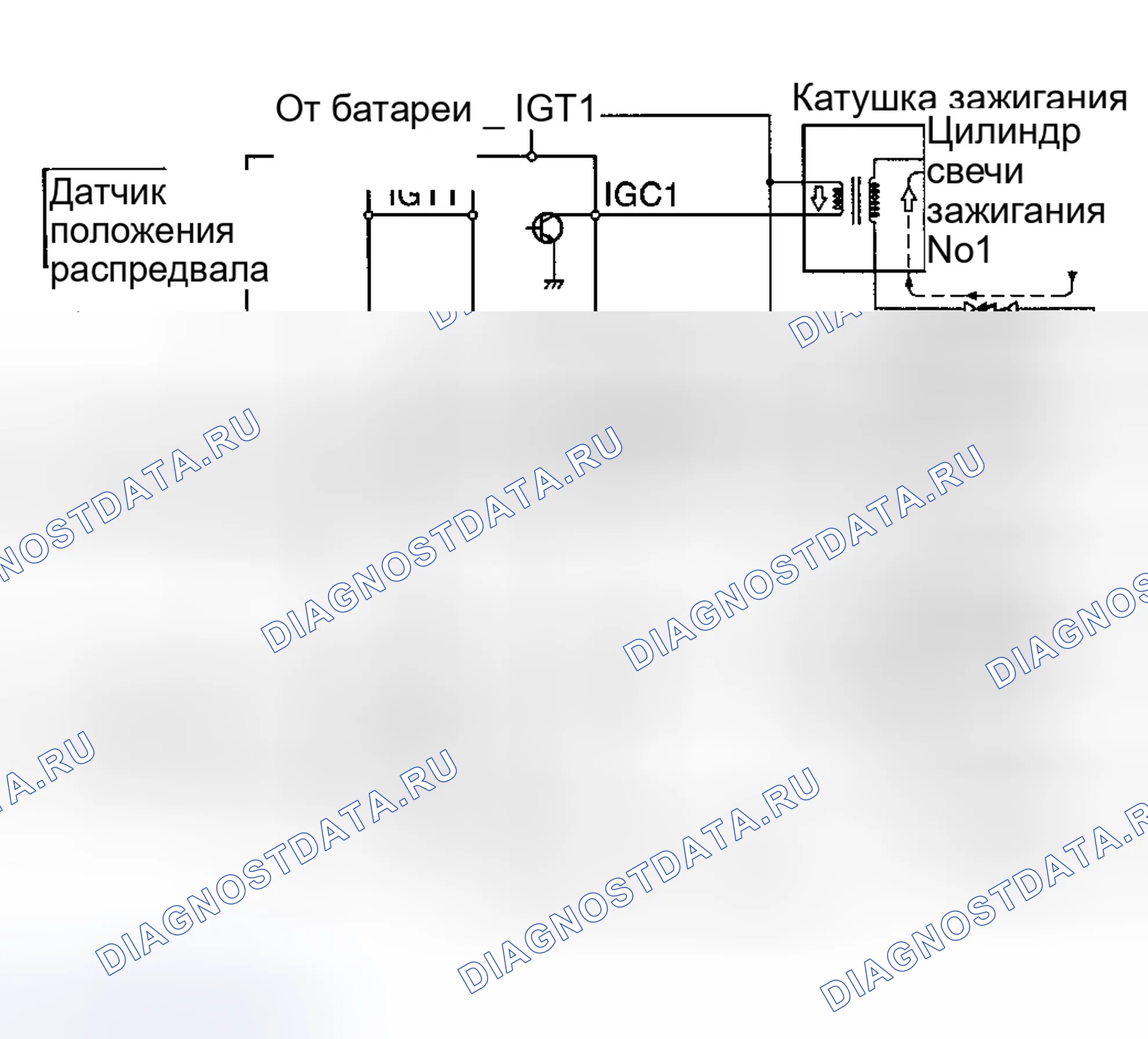 Рис. 55: Tacoma 3.4L V6, Tundra 3.4L V6 и 4Runner 3.4L V6. Toyota Land Cruiser 100