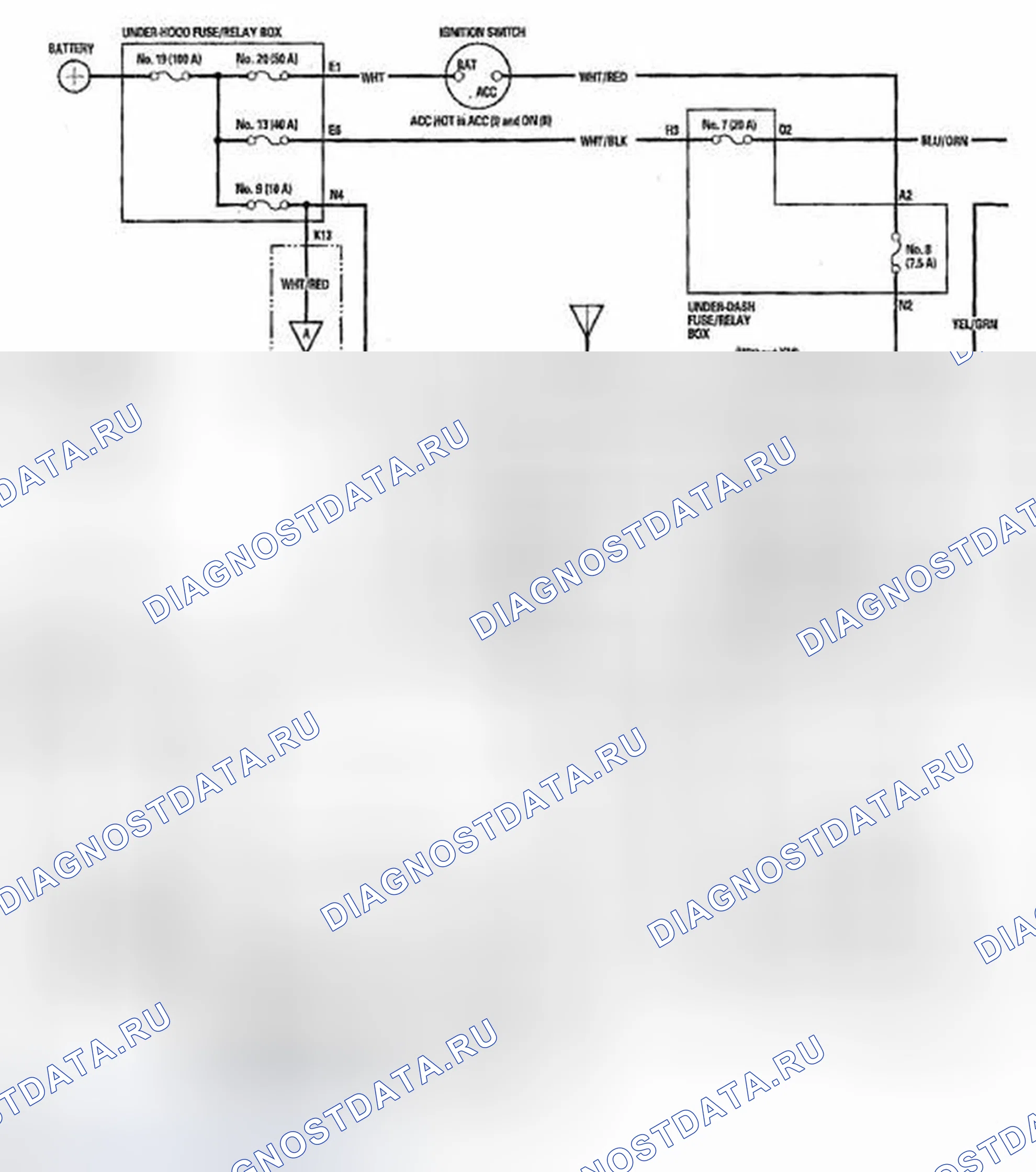 Рис. 55: Модели EX и SC без навигации. Honda Element YH2 рестайлинг 2