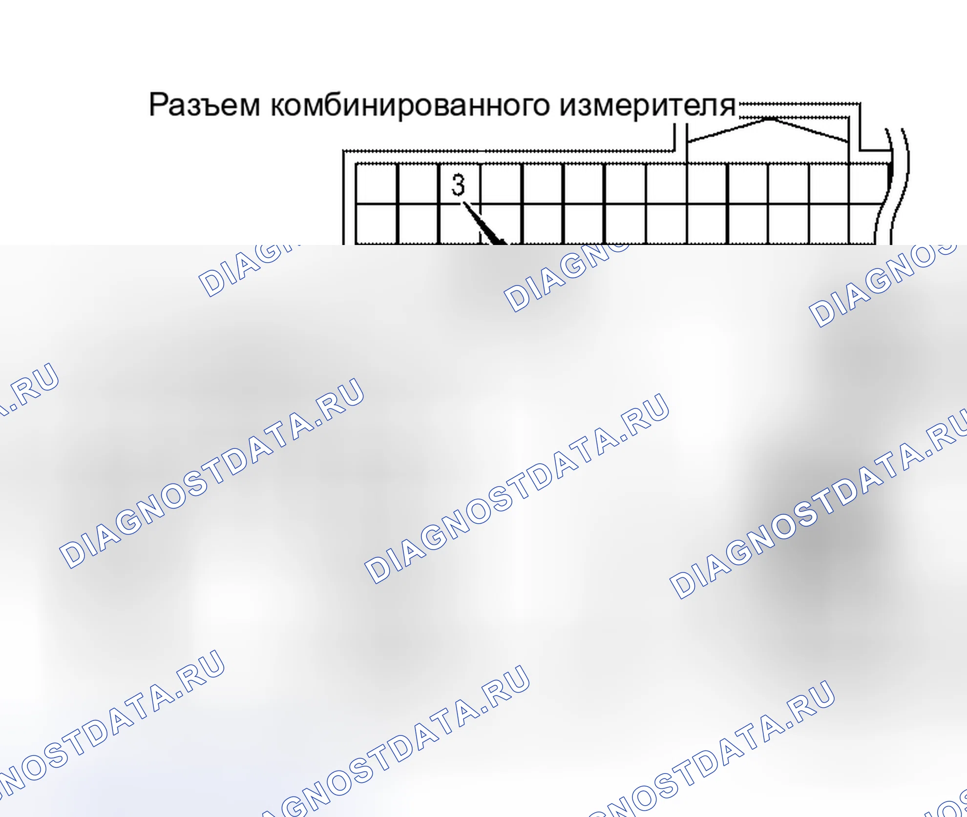 Рис. 37: Проверка сигнала скорости транспортного средства для блока управления NAVI. Honda Mobilio Spike I