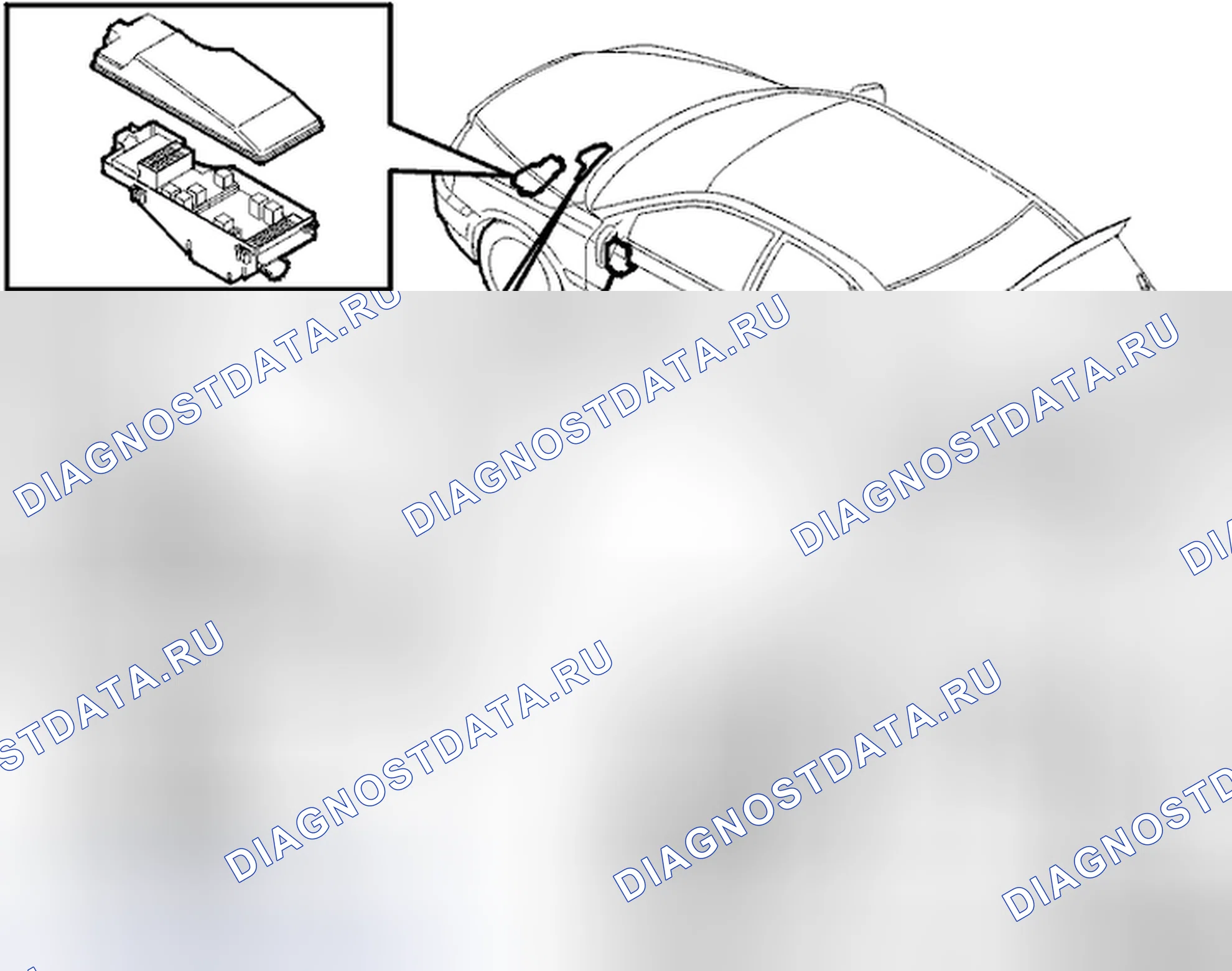 Рис. 4: Электрическая система. Volvo S80 I