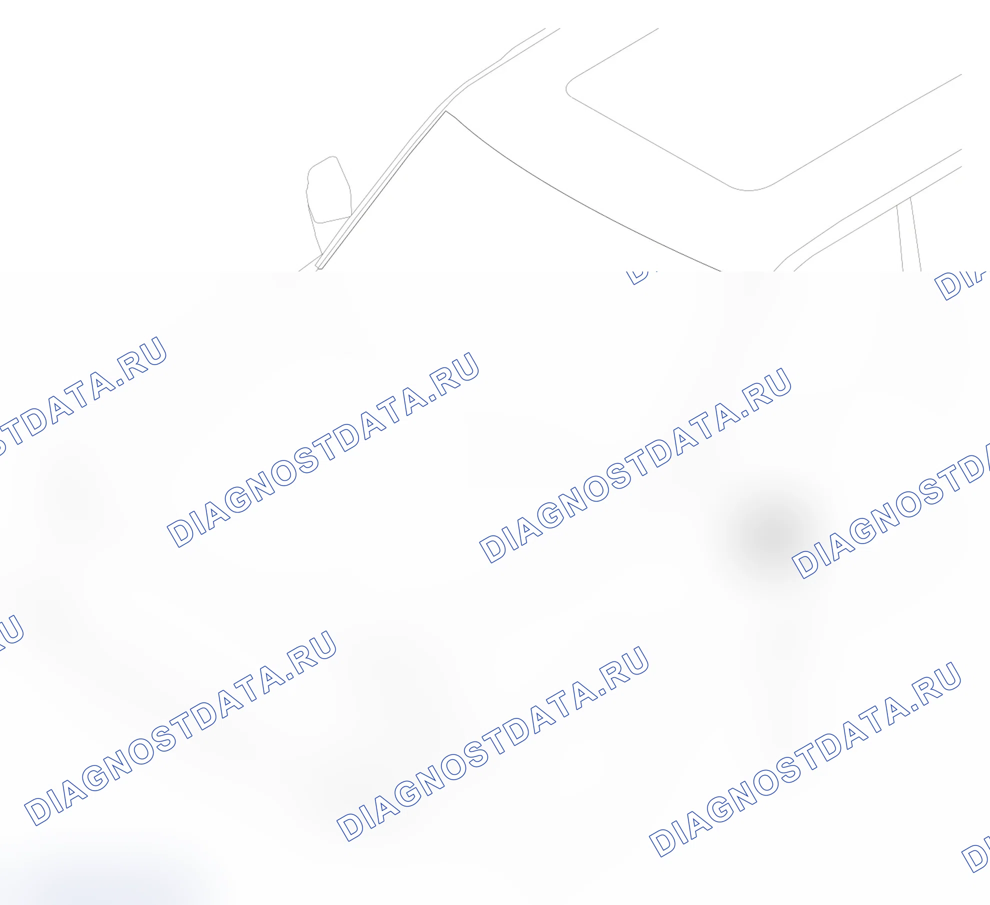 Схема расположения контроллера домена силового шасси — Haval Raptor. Haval Raptor I