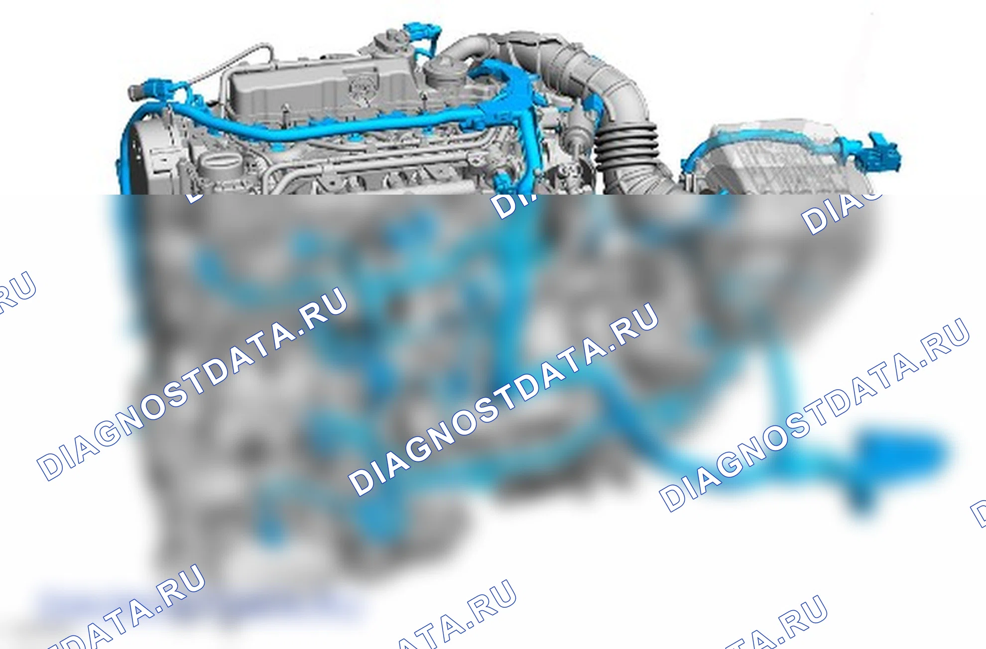 Как снять и установить жгут электропроводки двигателя. Ford Grand C-MAX II рестайлинг