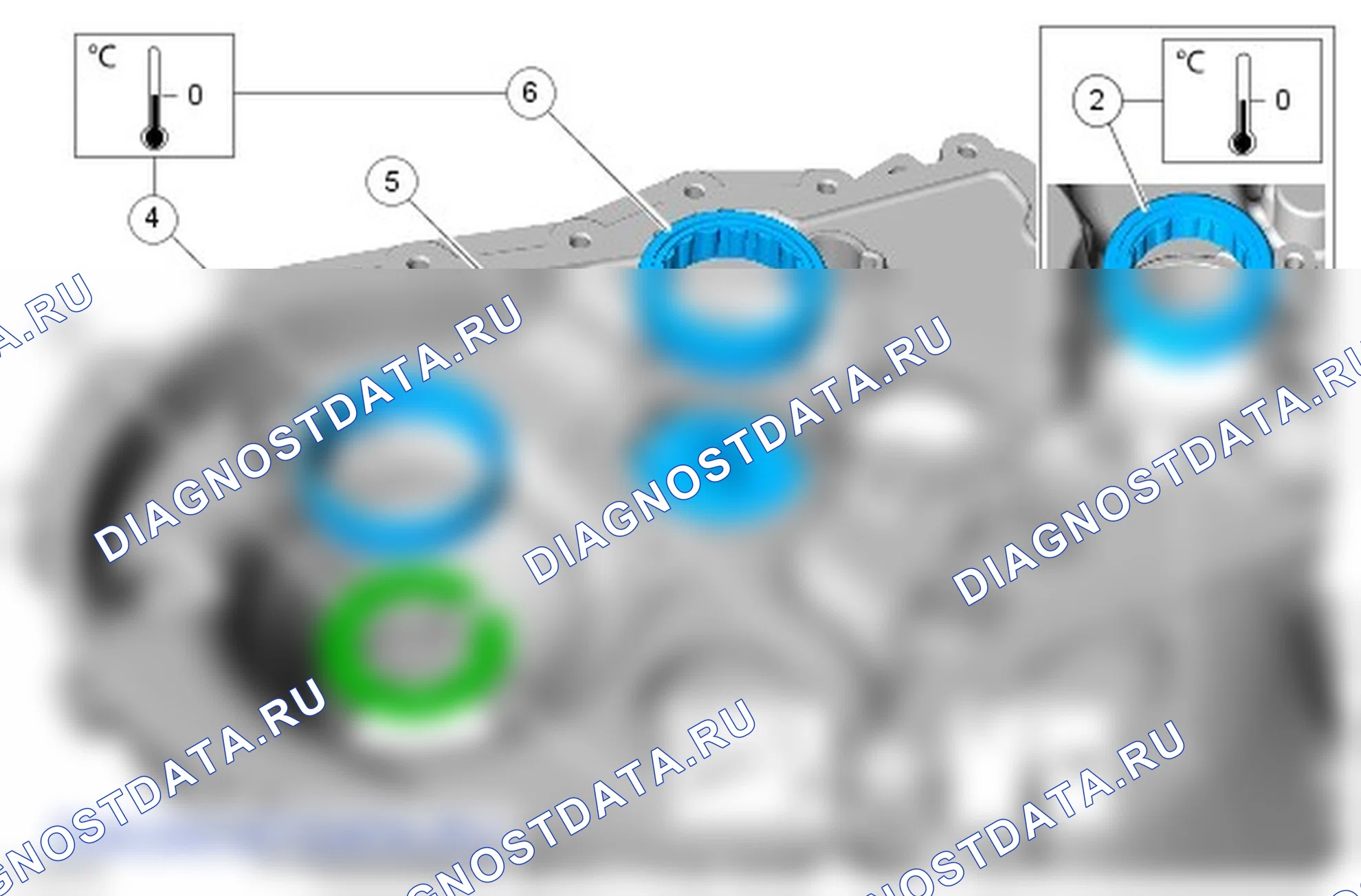 Сборка коробки передач. Ford Transit Connect II