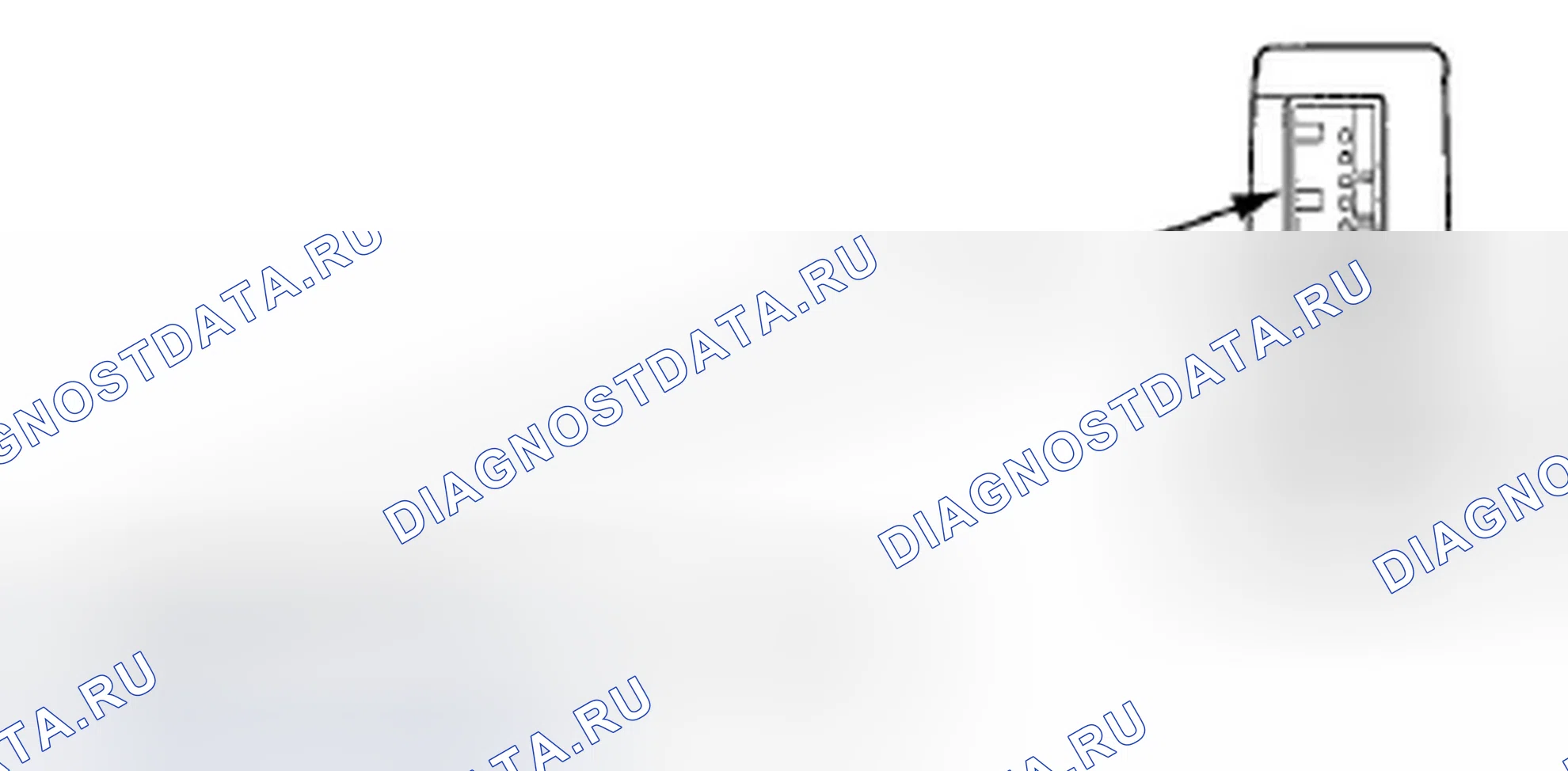 Рис. 1000: Разъем навигационного микрофона HFL для входов и выходов. Acura TSX II