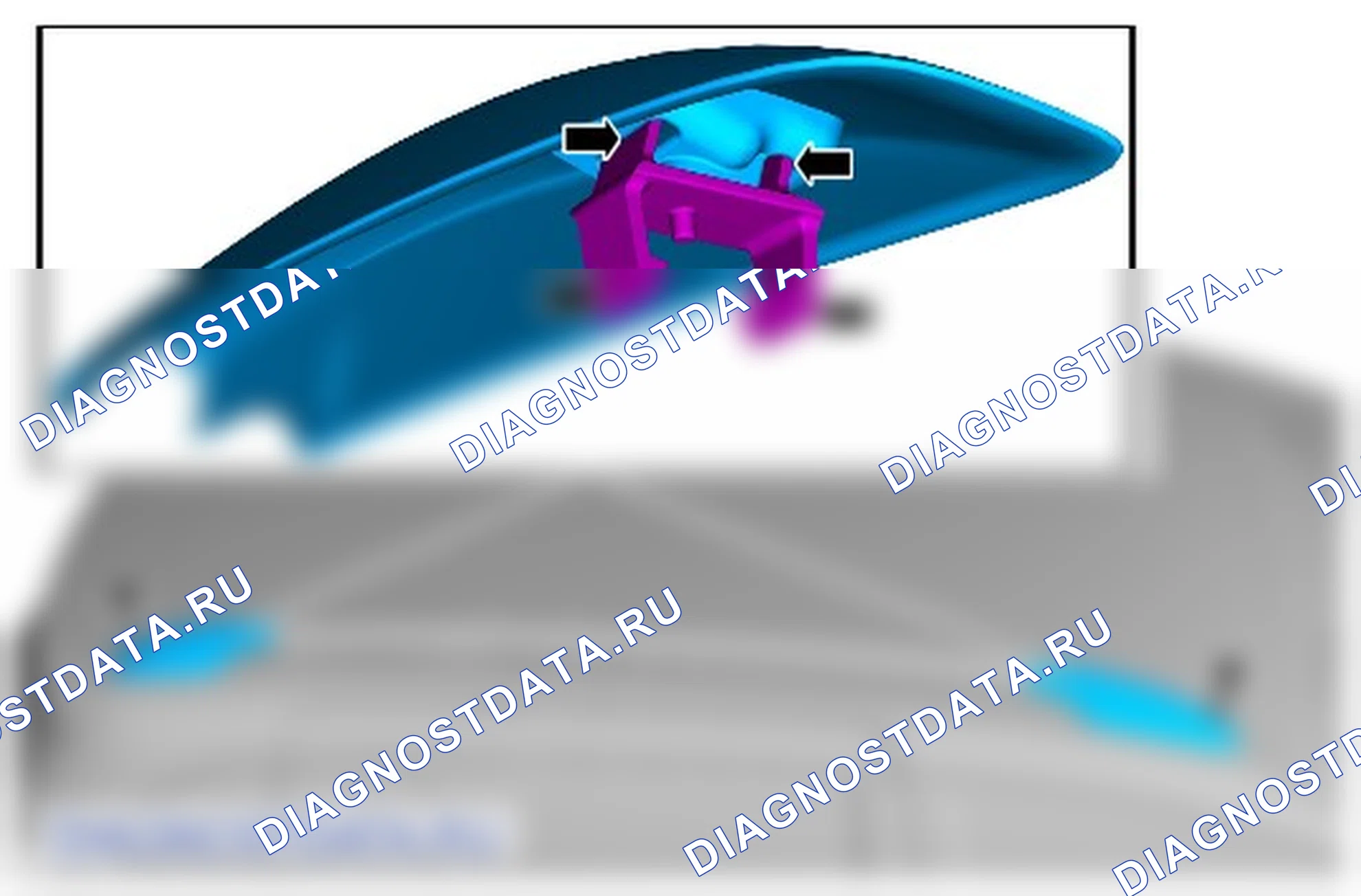 Как снять и установить продольную багажную дугу крыши. Ford Grand C-MAX II рестайлинг