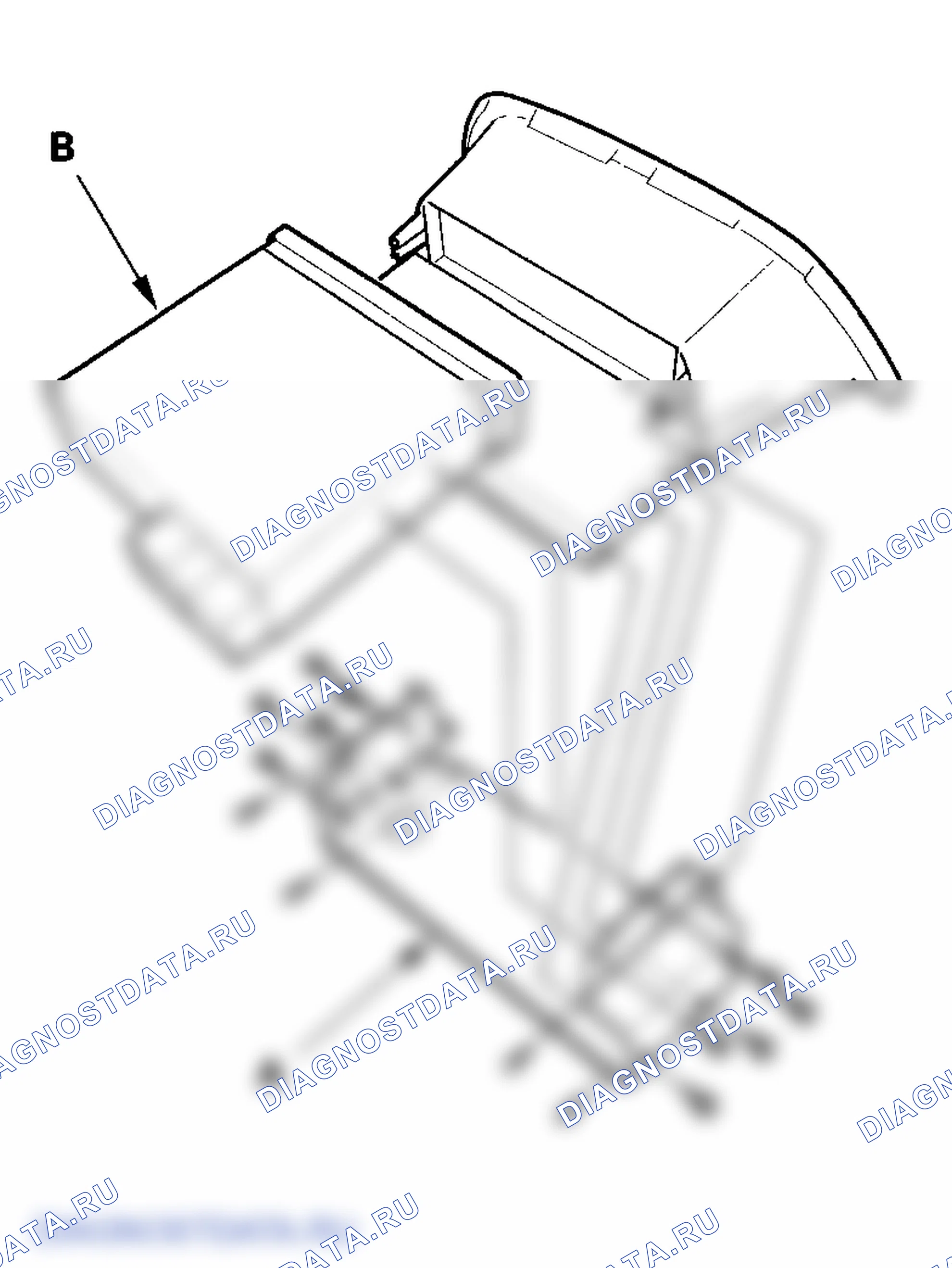 Рис. 15: Снятие / установка CD-чейнджера. Honda Odyssey III