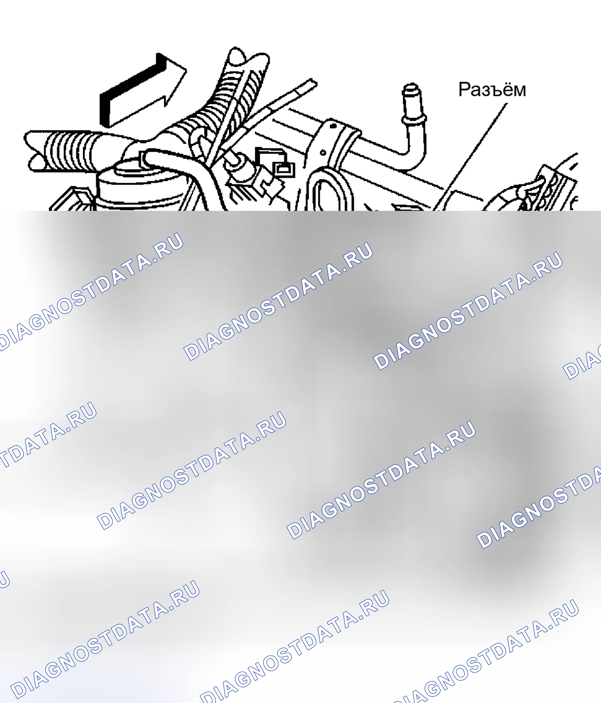 Рис. 21: Демонтаж и монтаж (3.8L). Hyundai Veracruz I