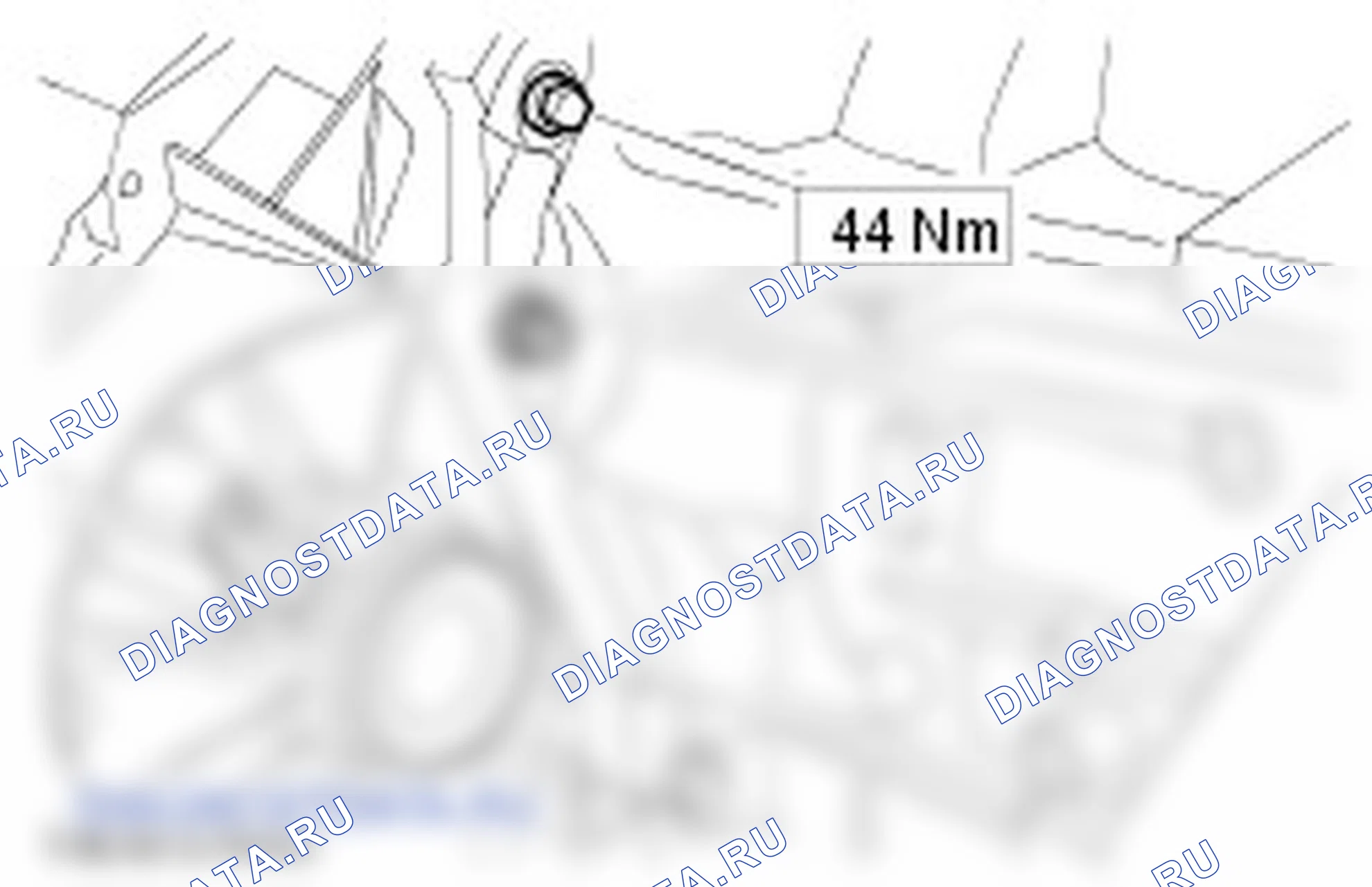Ремонт масляного картера на автомобиле. Ford Mondeo III