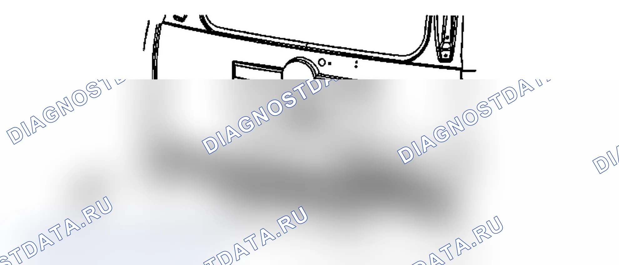 Рис. 35: Замена эмблемы/шильдика дверь багажника (Escalade). Chevrolet Tahoe III