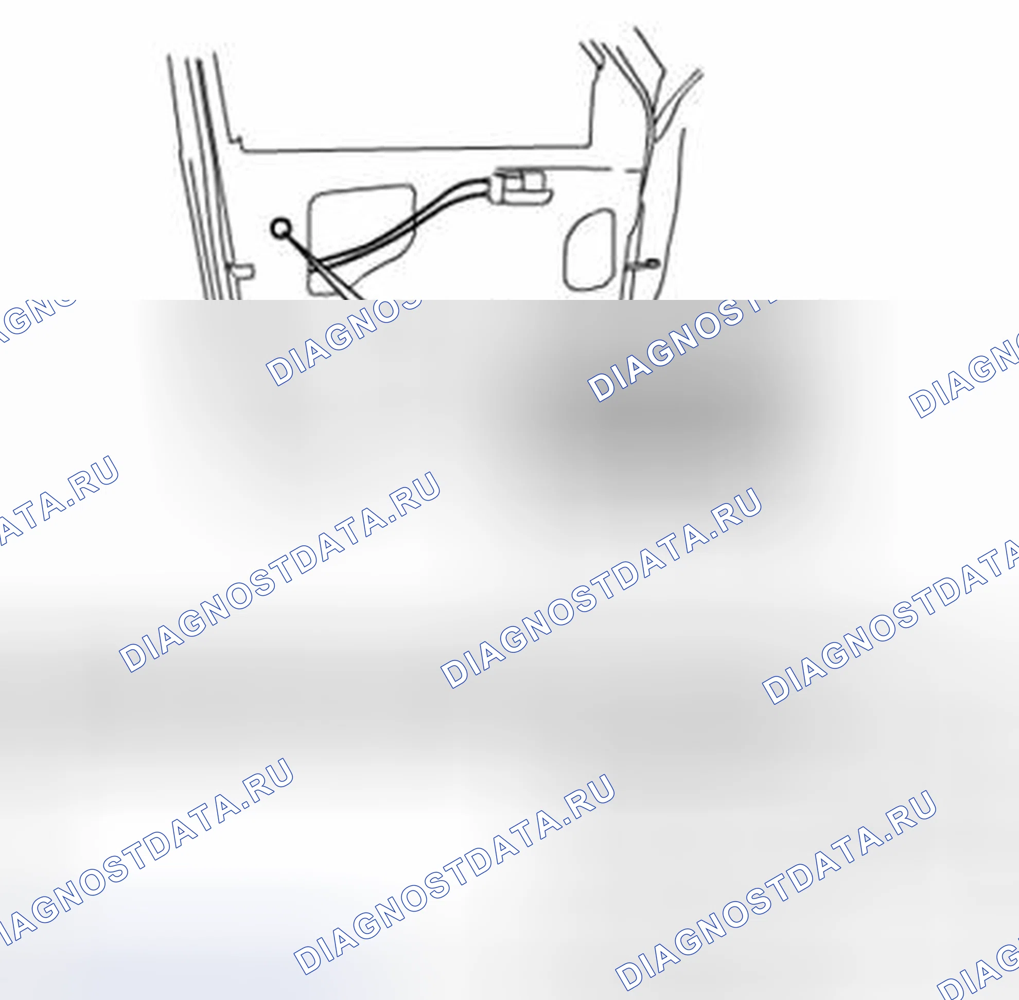 Рис. 54: Проверка переключателя цилиндра дверного ключа. Suzuki SX4 I рестайлинг