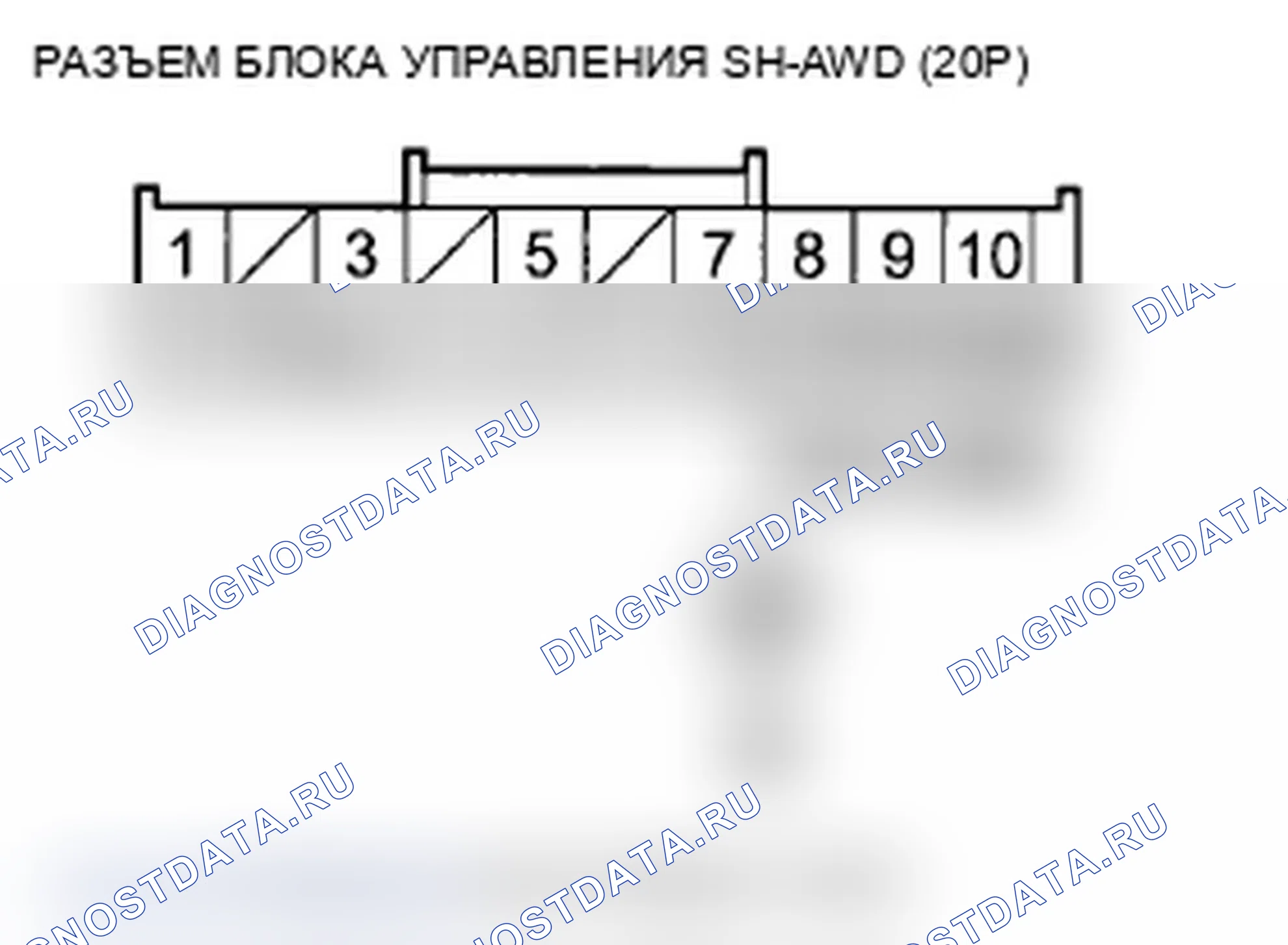 Рис. 38: расшифровка кода ошибки 44-12: Реле SH-AWD застряло во включенном состоянии. Acura TL IV рестайлинг