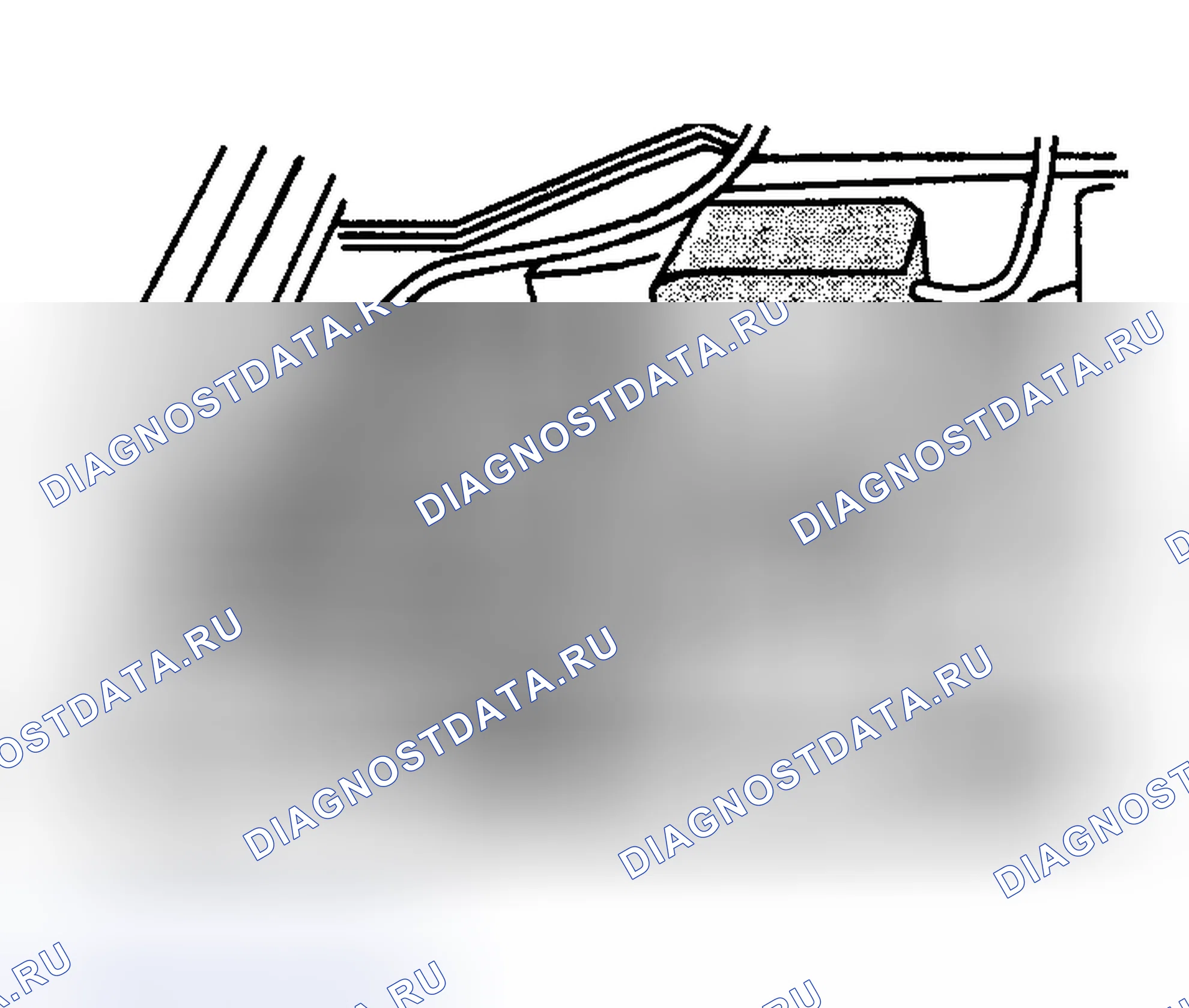 Рис. 2: РАСПОЛОЖЕНИЕ ПАНЕЛИ ПРЕДОХРАНИТЕЛЕЙ. Hyundai Lantra II