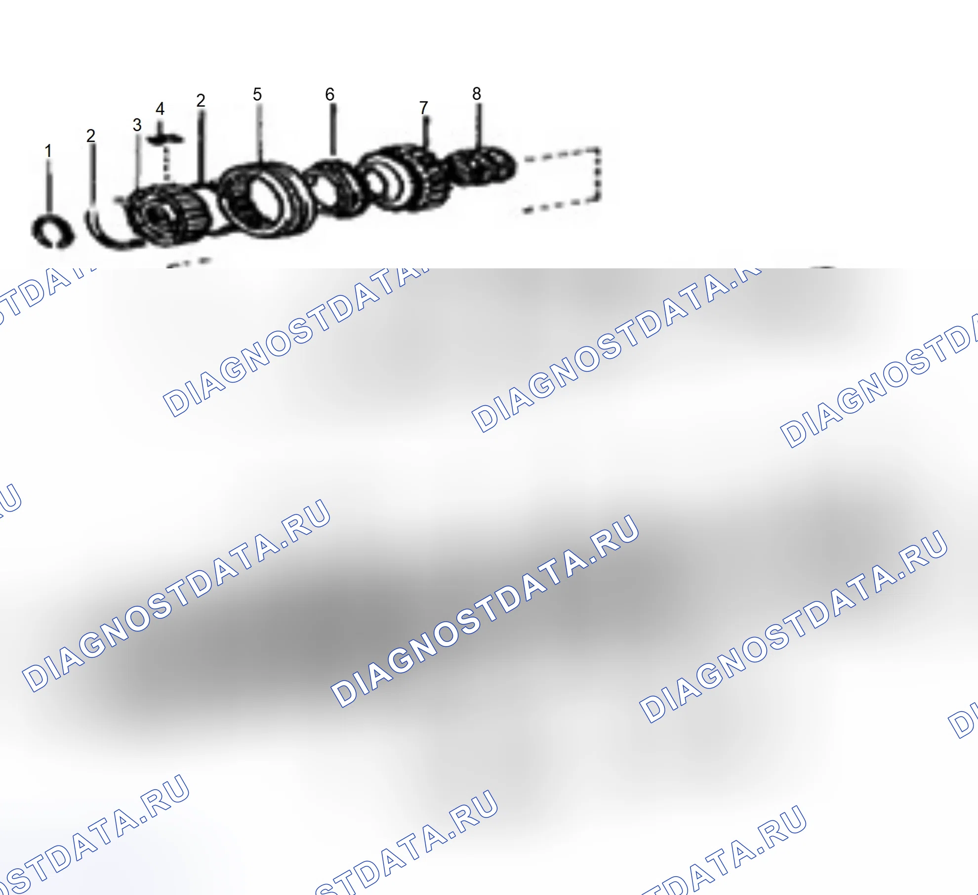Схема расположения узла трансмиссии — Great Wall Wingle-5-Cng. Great-Wall Wingle 5 CNG I