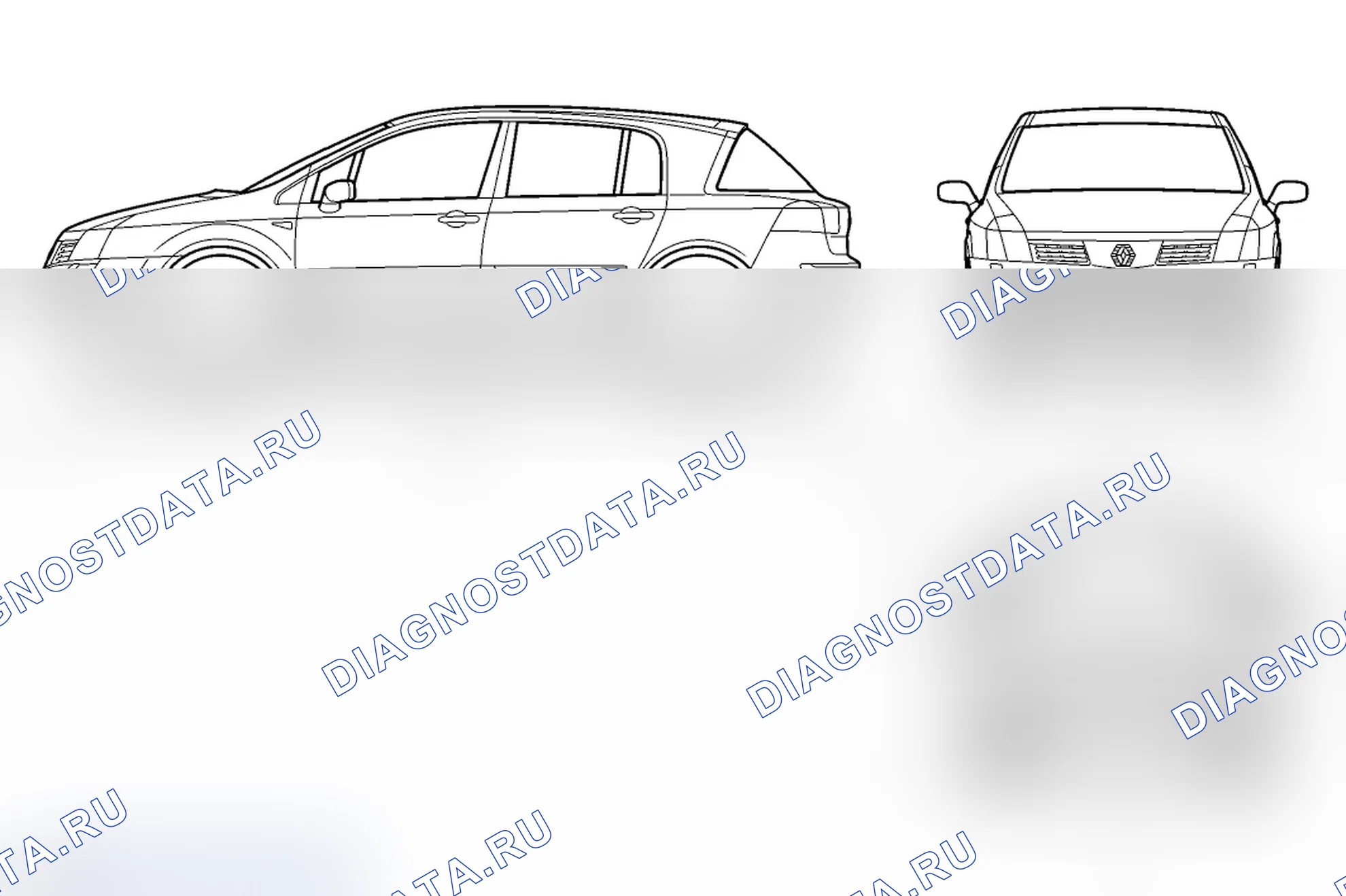 Технические характеристики автомобиля — вариант 2. Renault Vel-Satis I