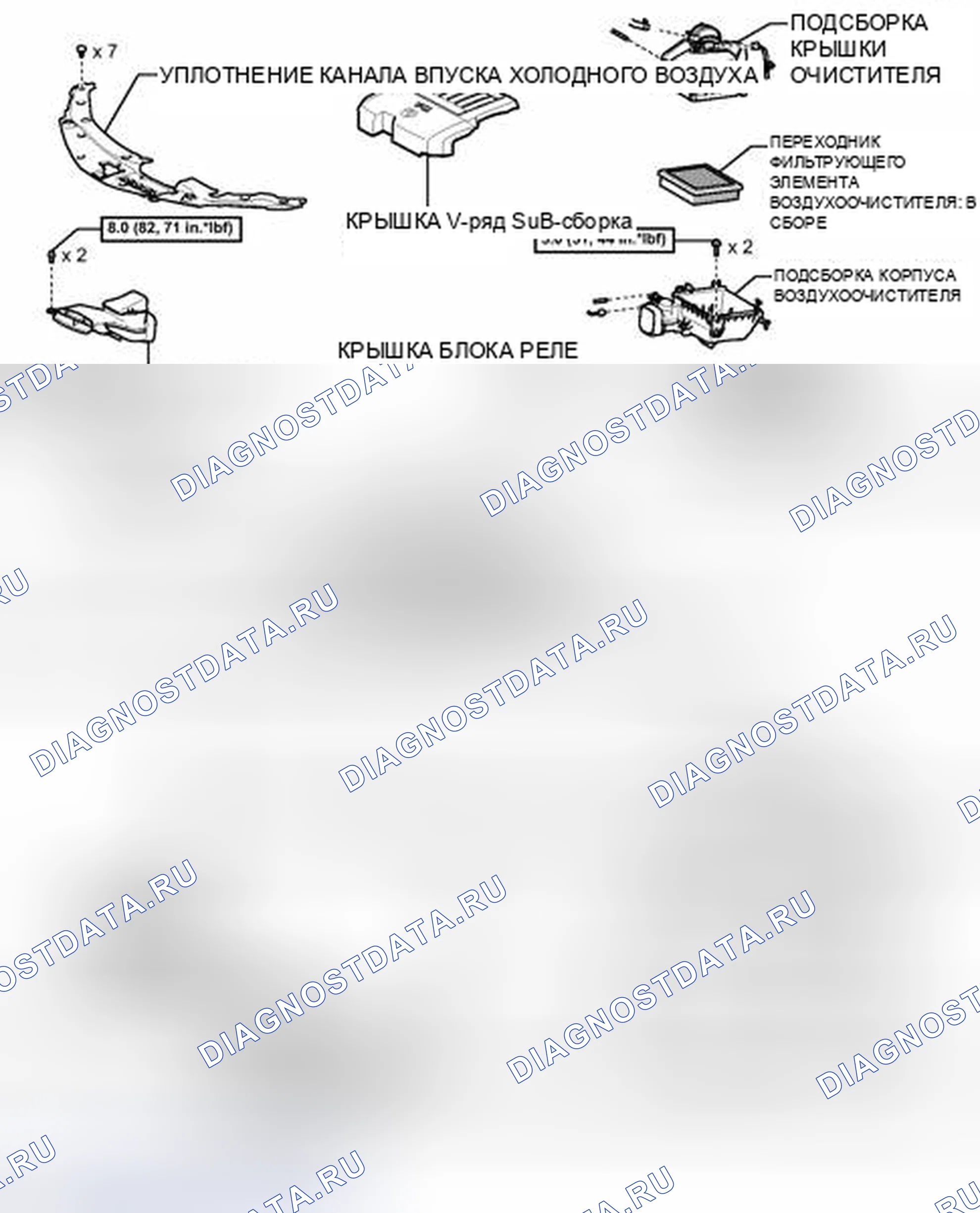 Рис. 496: ИЛЛЮСТРАЦИЯ. Toyota Camry XV50