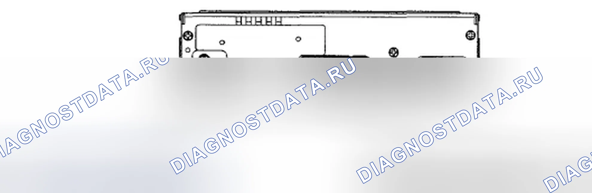 Рис. 134: Без навигации, аудиоблок (модель Lx). Honda CR-V III