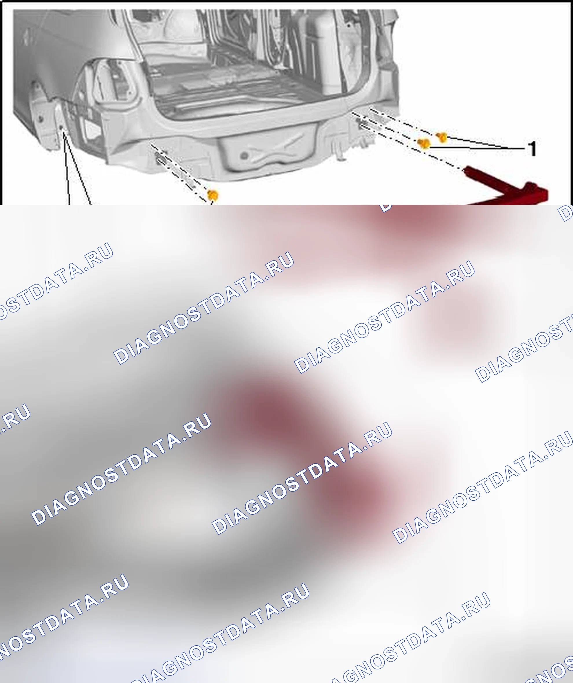Рис. 62: ОБЗОР УЗЛА СЦЕПКИ ПРИЦЕПА. Volkswagen Jetta VI