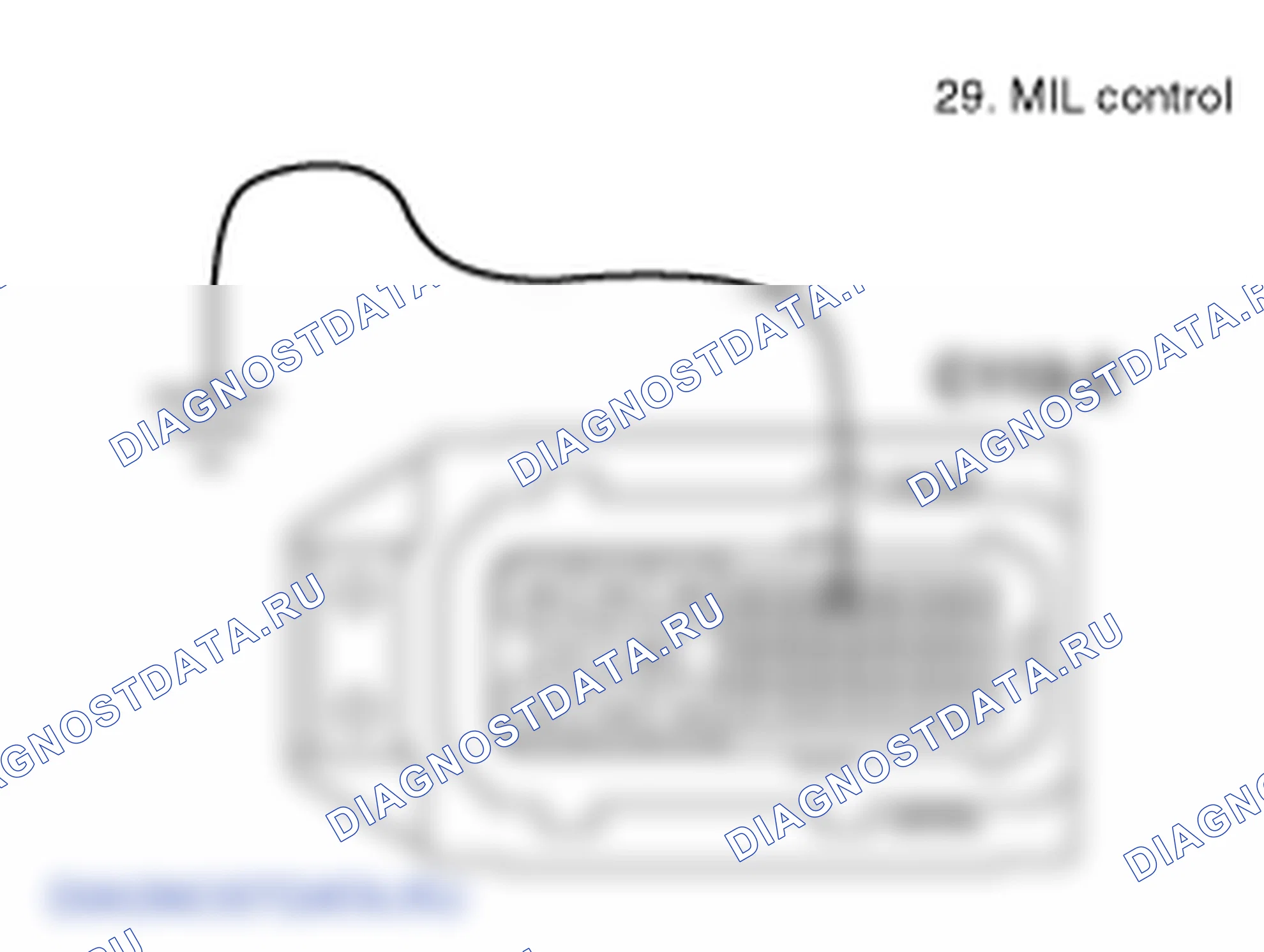Проверка компонента — P0650. Kia Sportage KM