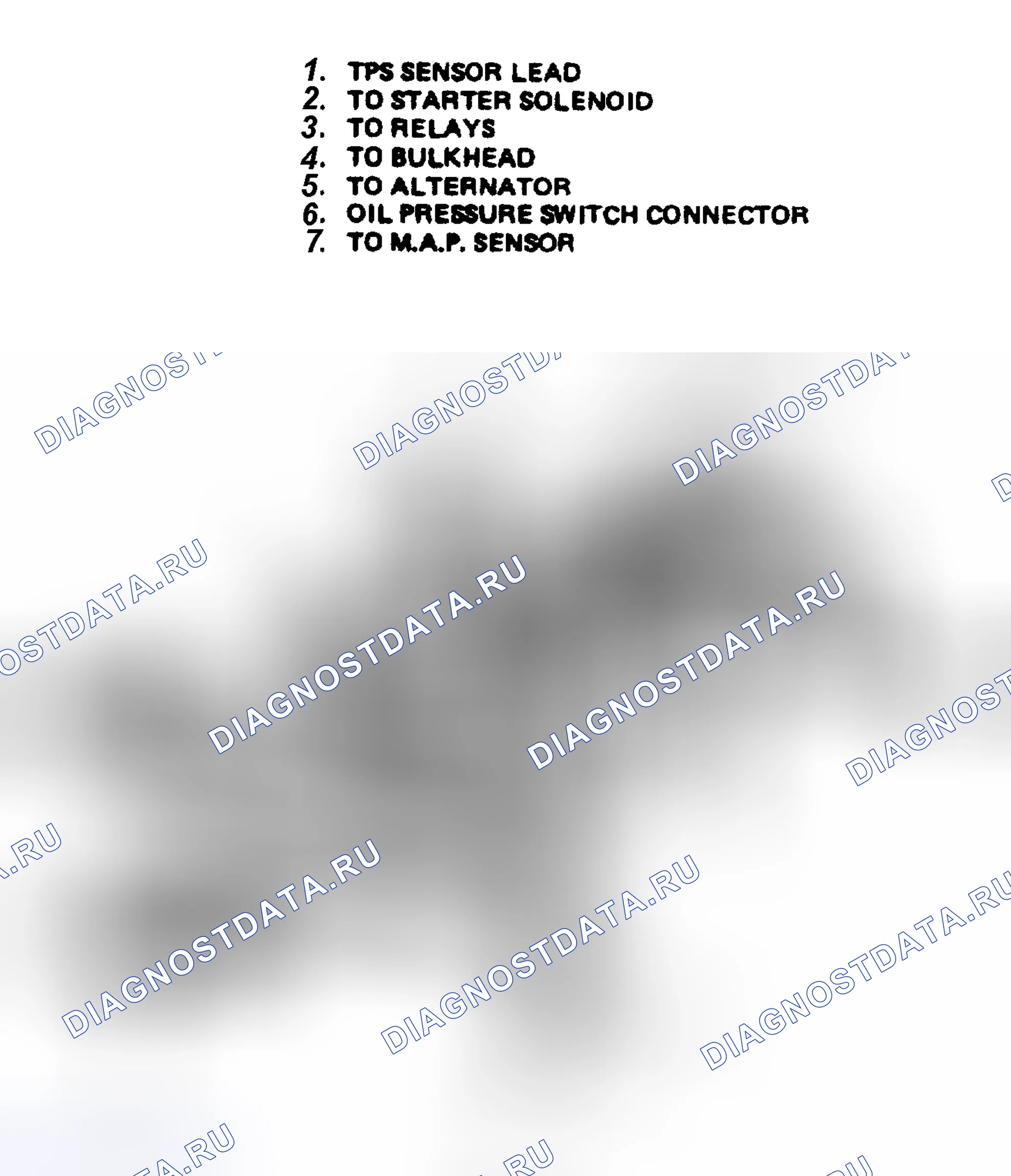 Рис. 47: Окно Eng.Related Comp.Location 4/4-Actual View - A кузов, Old.. Pontiac Fiero I
