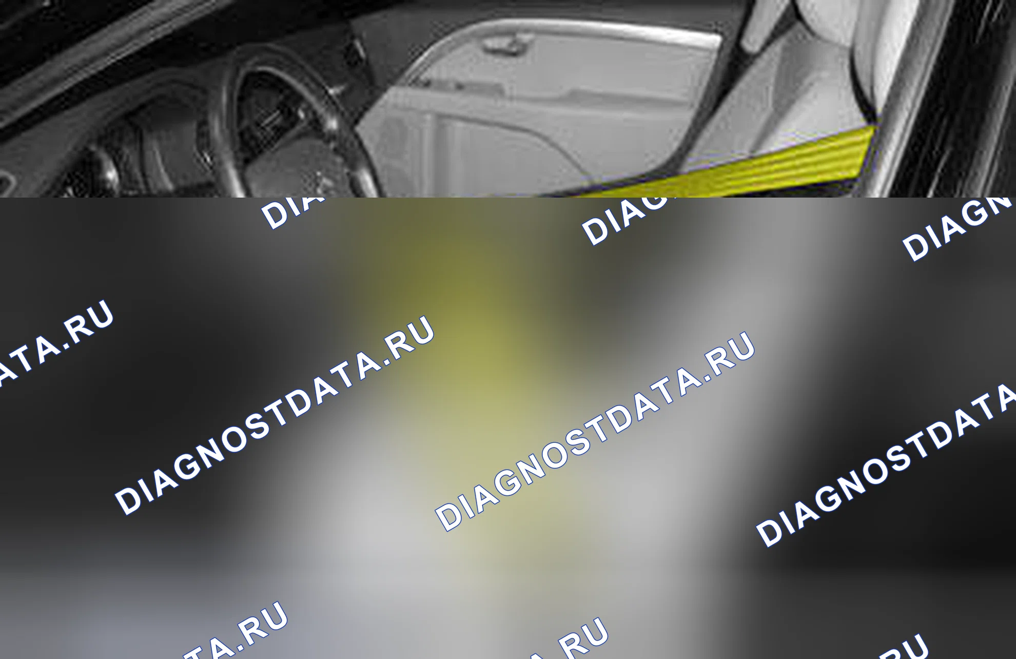 Рис. 22: ТРАНСПОРТНЫЕ СРЕДСТВА БЕЗ БЛОКИРОВКИ РУЛЕВОЙ КОЛОНКИ. Volvo S80 II