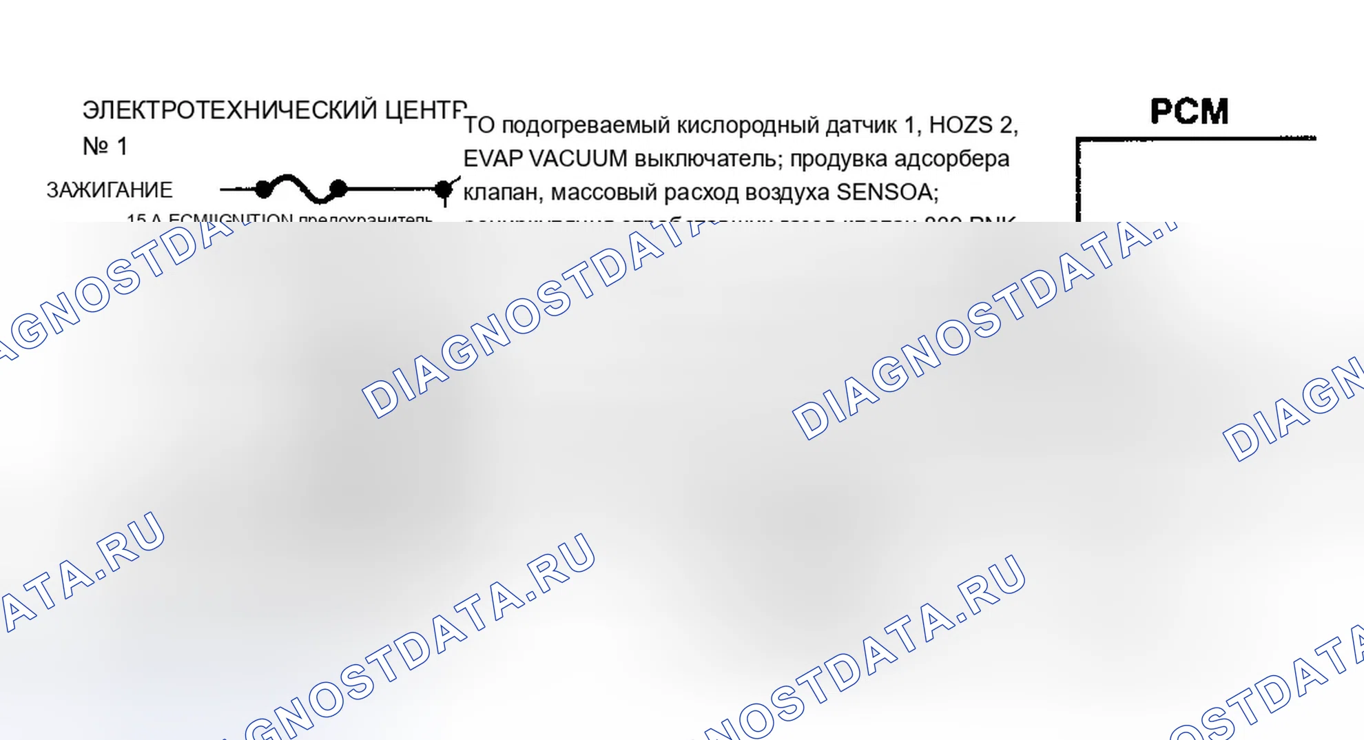 Рис. 16: Схема расшифровка кода ошибки P0401. Chevrolet Monte Carlo V