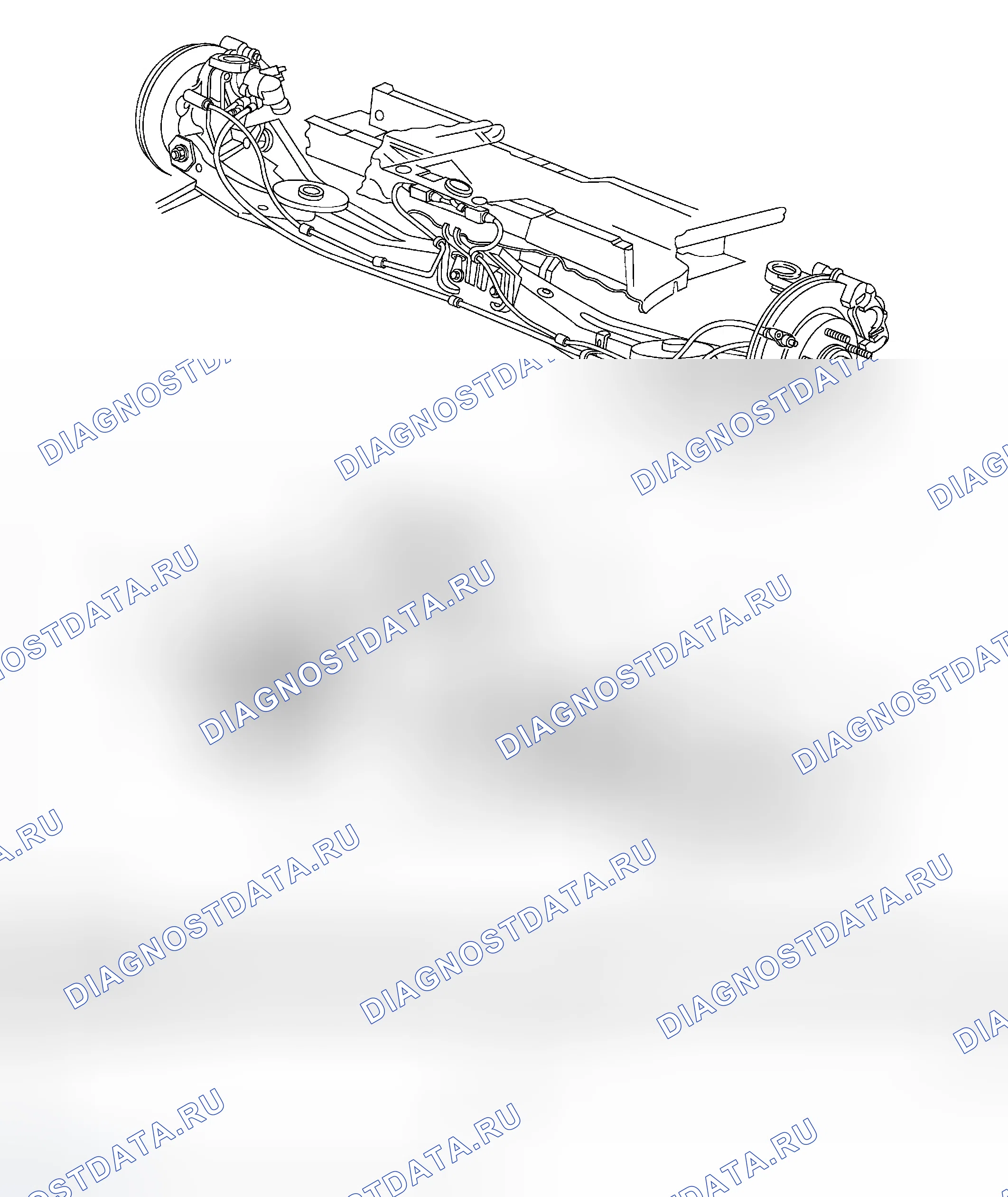 Рис. 11: Задний дисковый тормоз. Ford Taurus IV рестайлинг