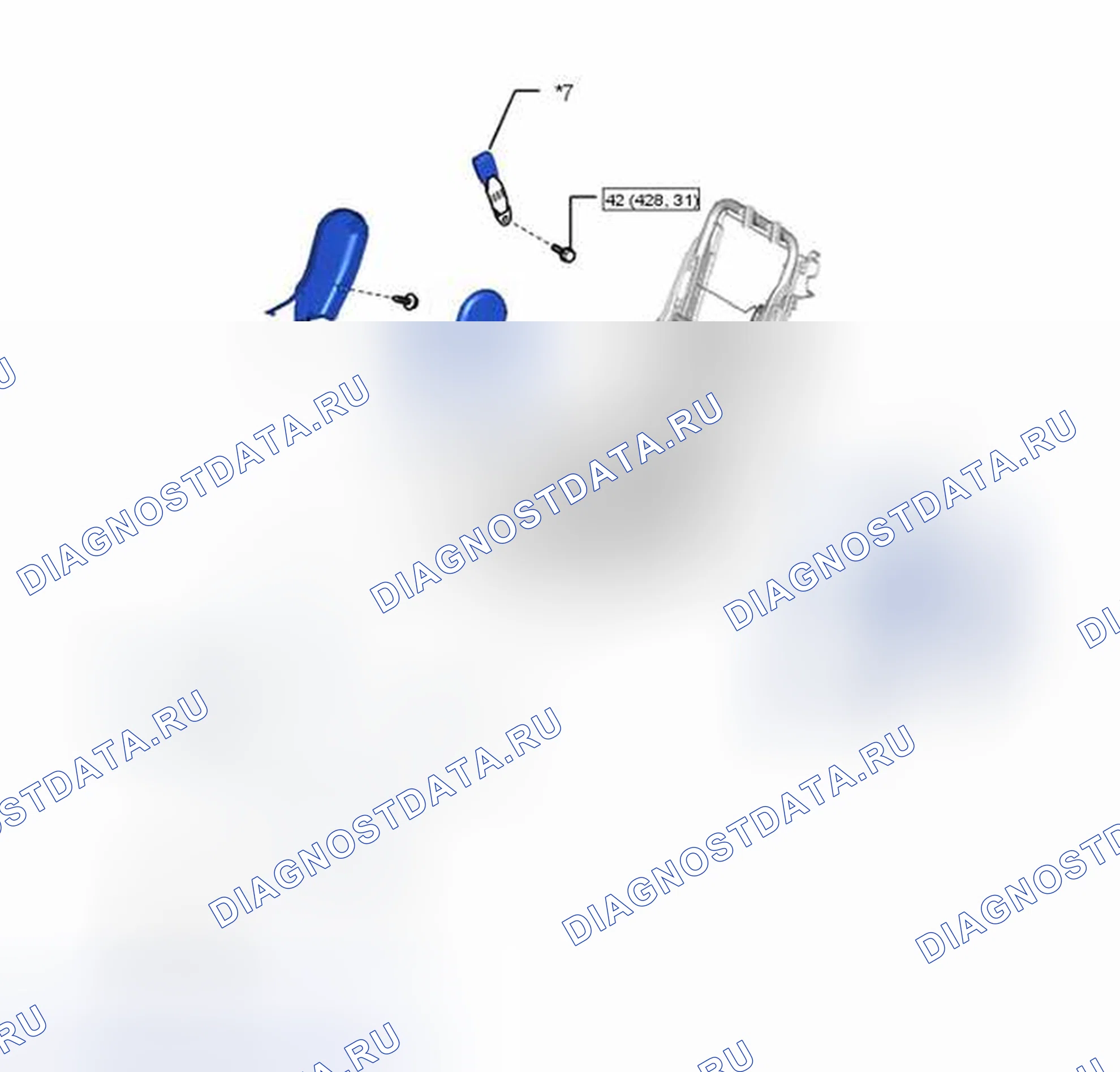Рис. 414: ИЛЛЮСТРАЦИЯ. Toyota Highlander III