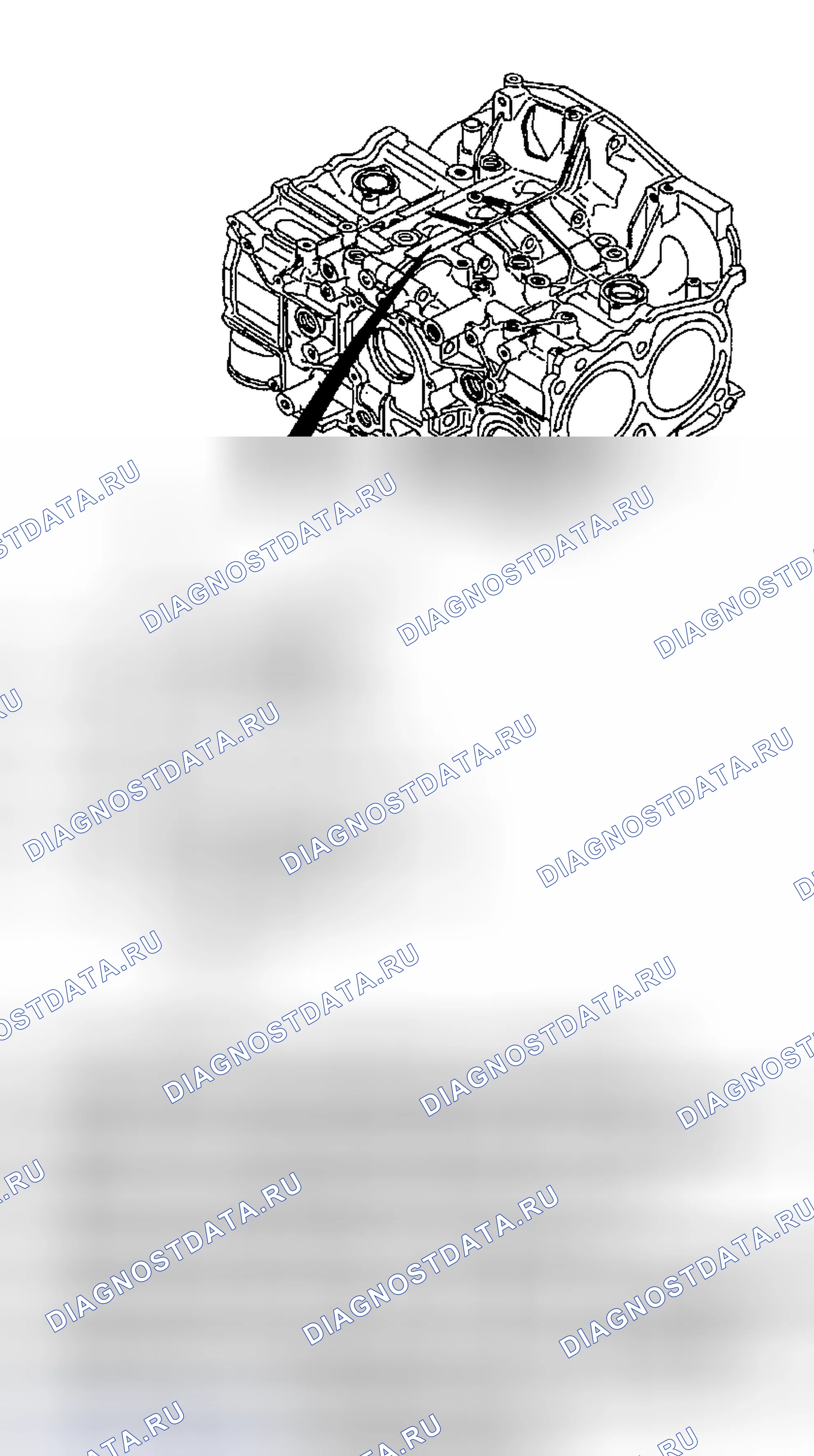 Рис. 241: ЦИЛИНДР И ПОРШЕНЬ. Subaru Forester SG