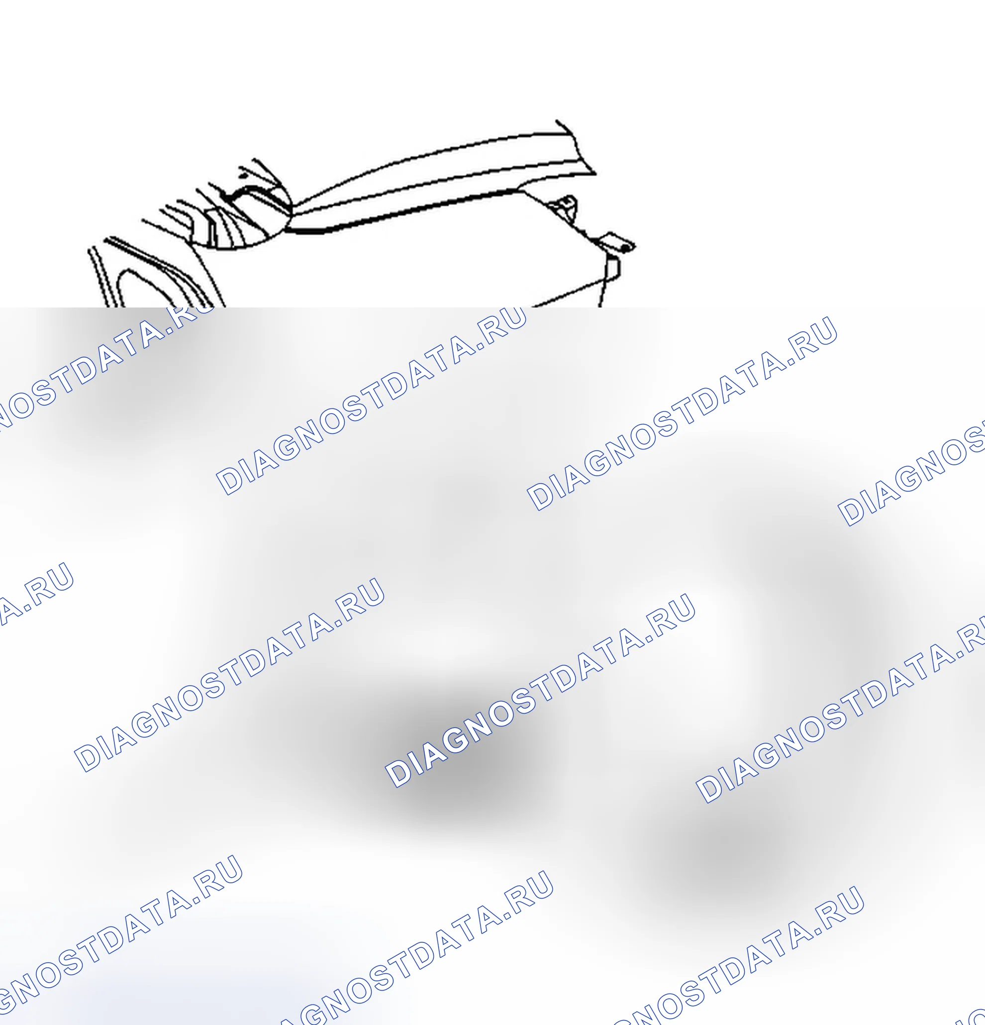 Рис. 12: Порядок демонтажа. Buick Rendezvous I