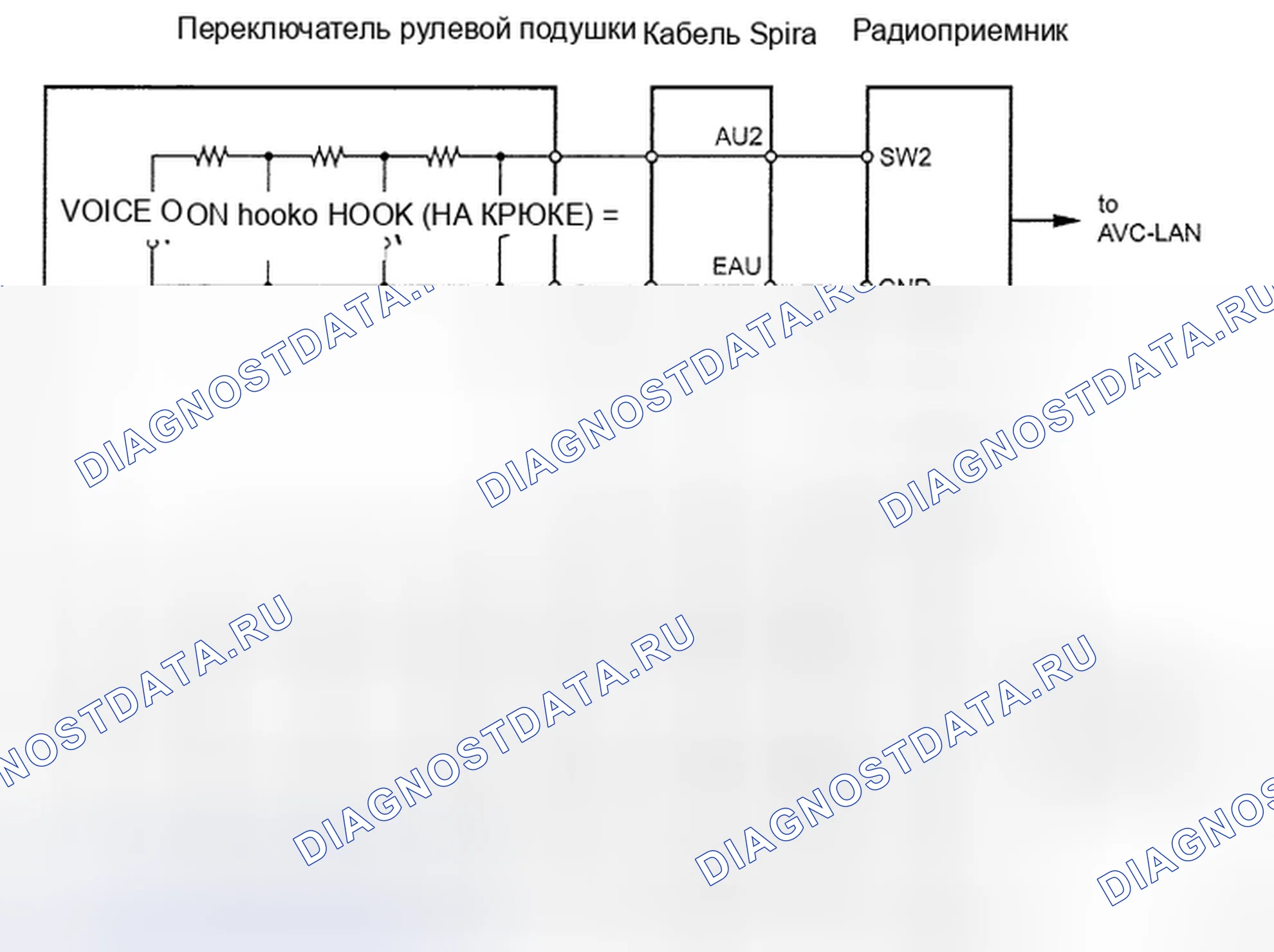 Рис. 14: электросхема. Toyota Prius II рестайлинг