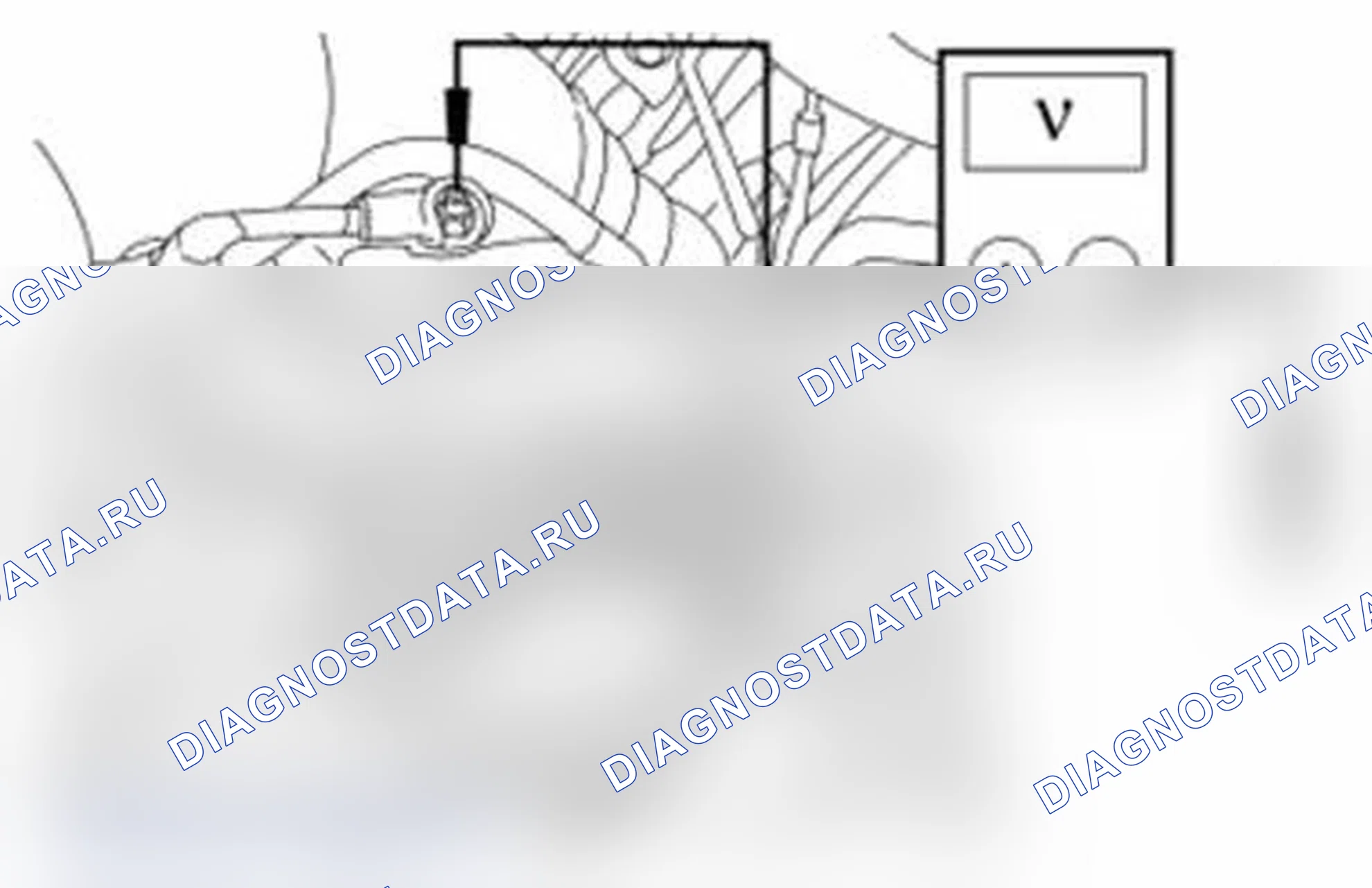 Рис. 28: ТОЧЕЧНОЕ ИСПЫТАНИЕ D: расшифровка кода ошибки P0625 OR P0626. Mercury Mariner II рестайлинг