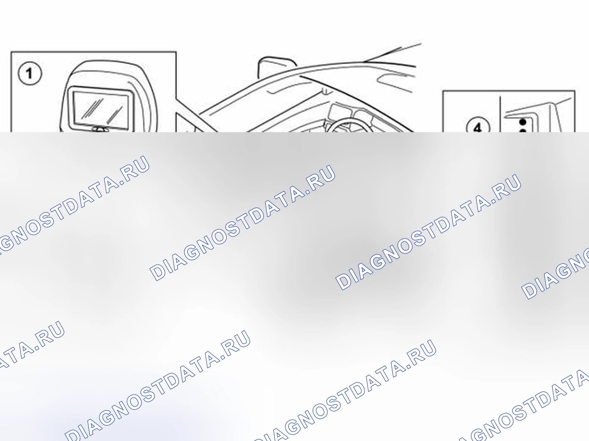 Рис. 165: ПОЛОЖЕНИЕ КОМПОНЕНТА. Volvo S80 II