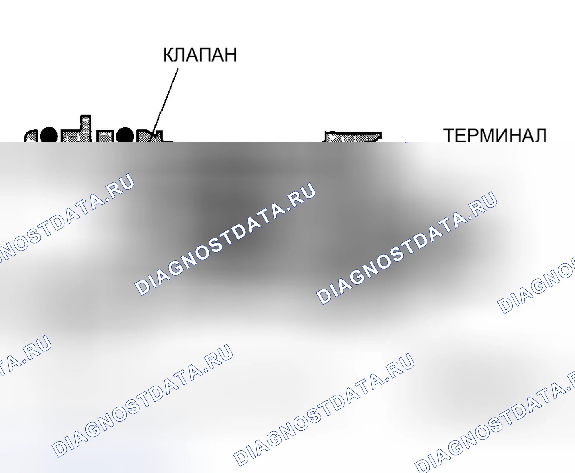 Рис. 40: Запорный клапан вентиляции канистры EVAP. Honda Odyssey III