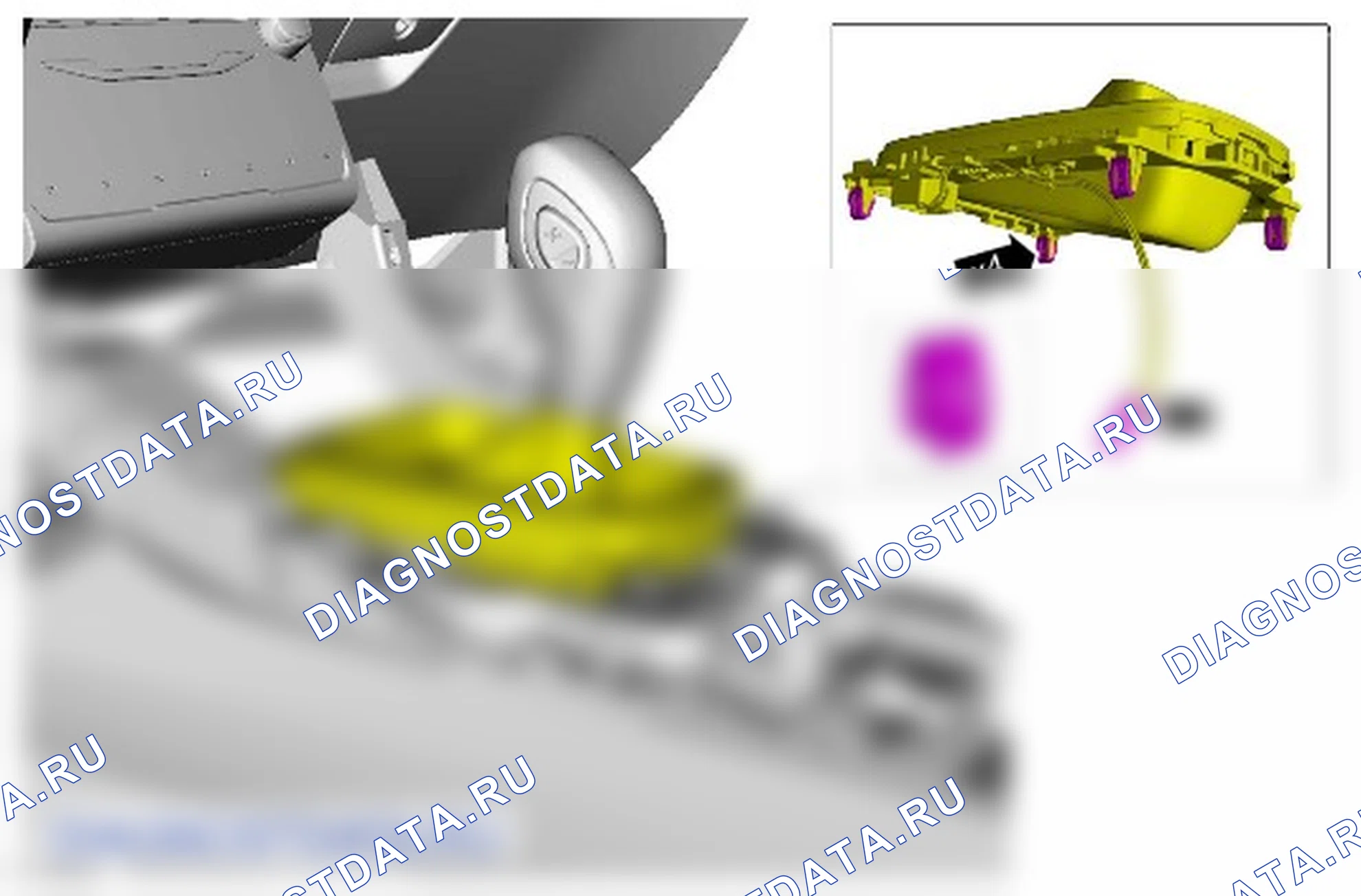 Как снять и установить узел селектора в сборе. Ford Mondeo V
