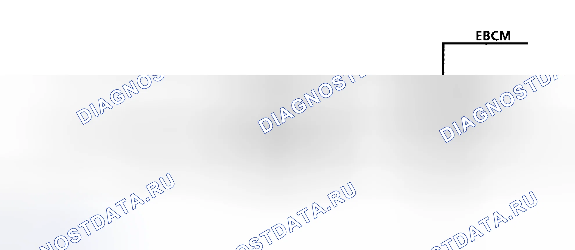 Рис. 9: A014 кода, схема, включение контактов реле или размыкание предохранителя. Pontiac Trans Sport I