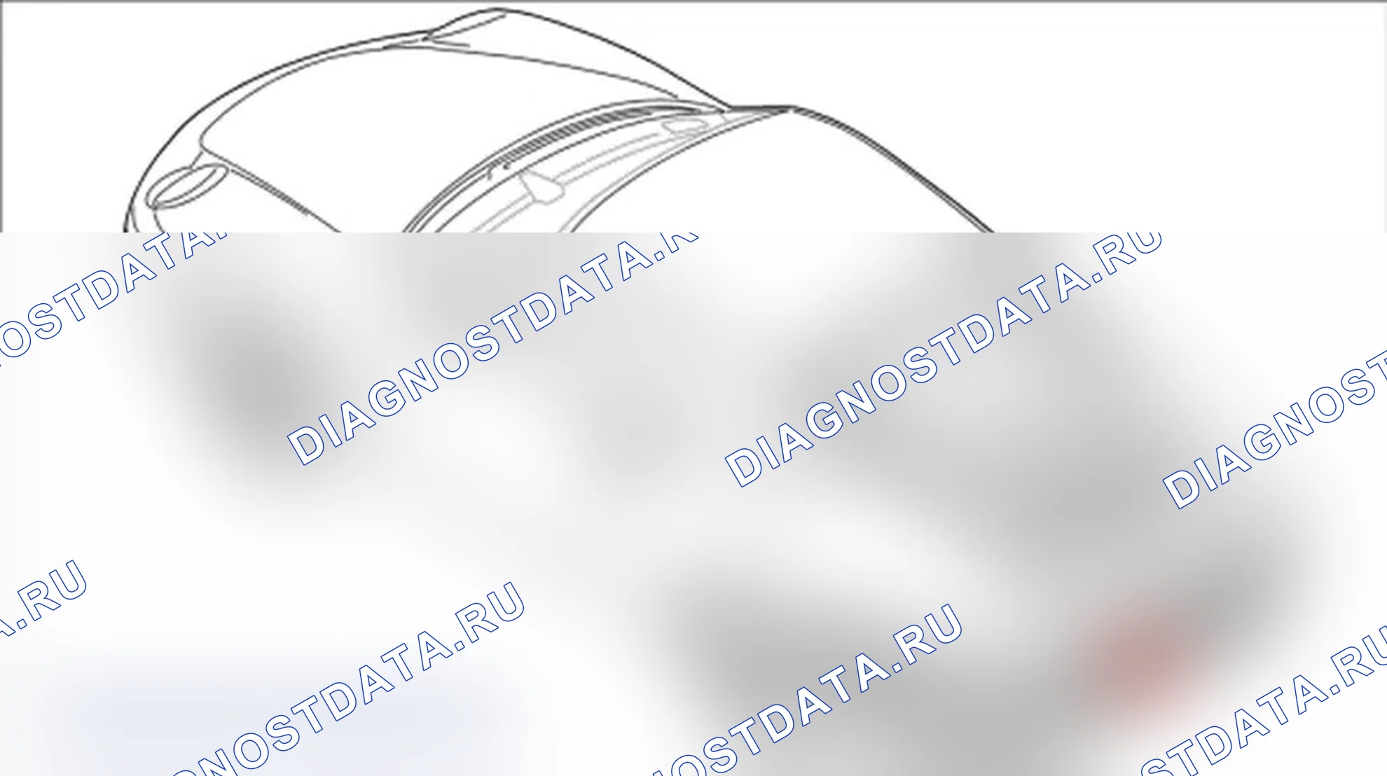 Рис. 481: Снятие заднего спойлера. Porsche 911 GT3 997