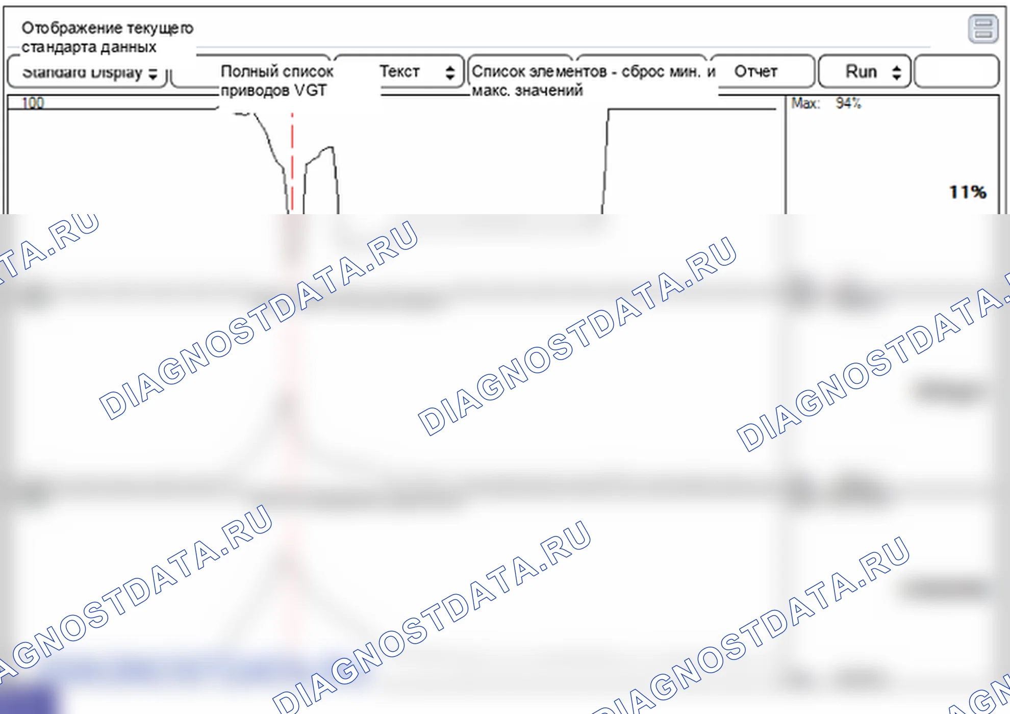 P2263: Ошибка выходного диапазона привода VGT (R2.2). Hyundai Santa Fe CM