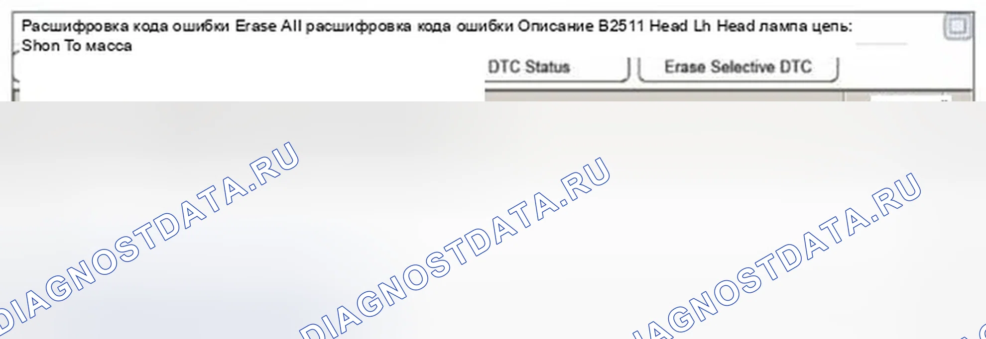 Рис. 98: Анализ данных GDS. Hyundai Elantra V
