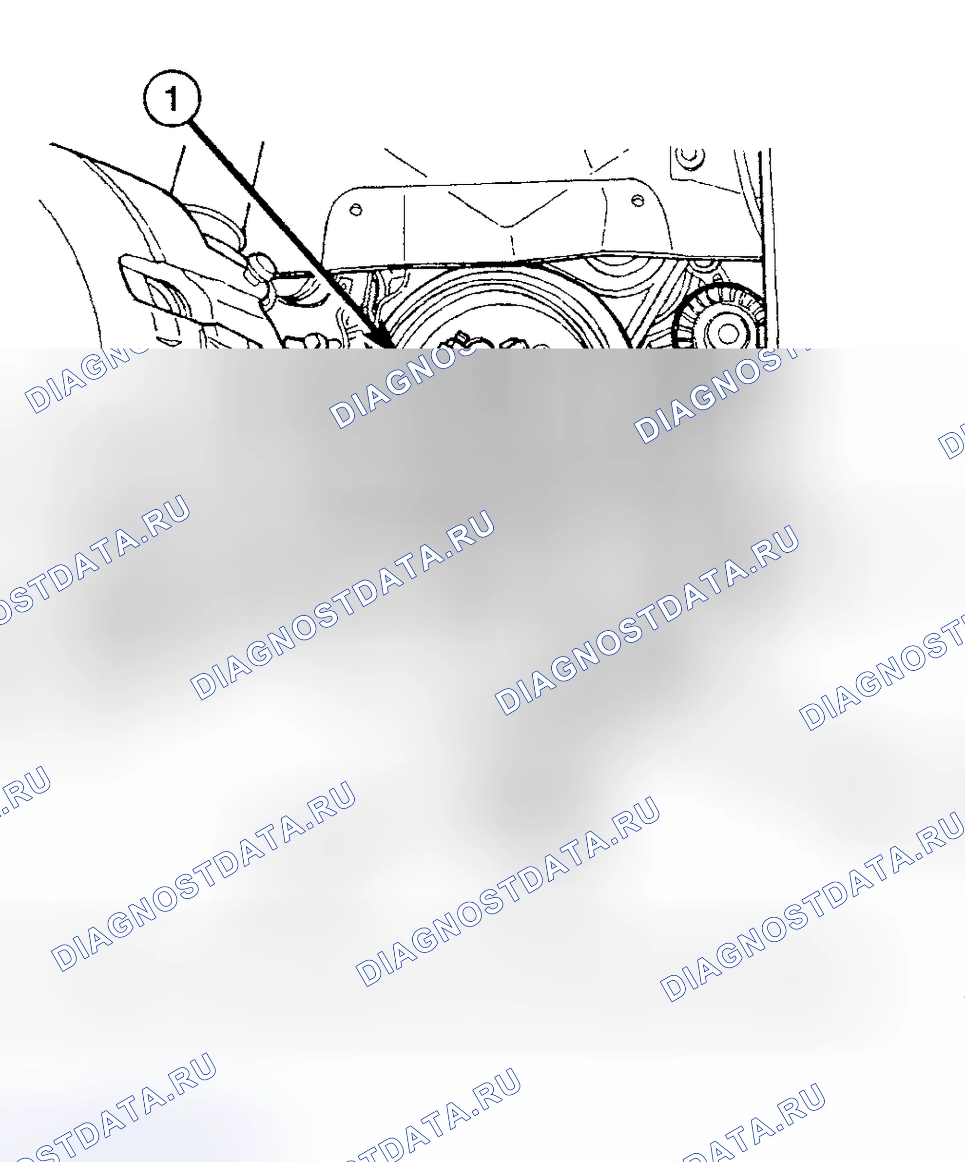Рис. 456: ДЕМОНТАЖ. Chrysler Sebring II рестайлинг