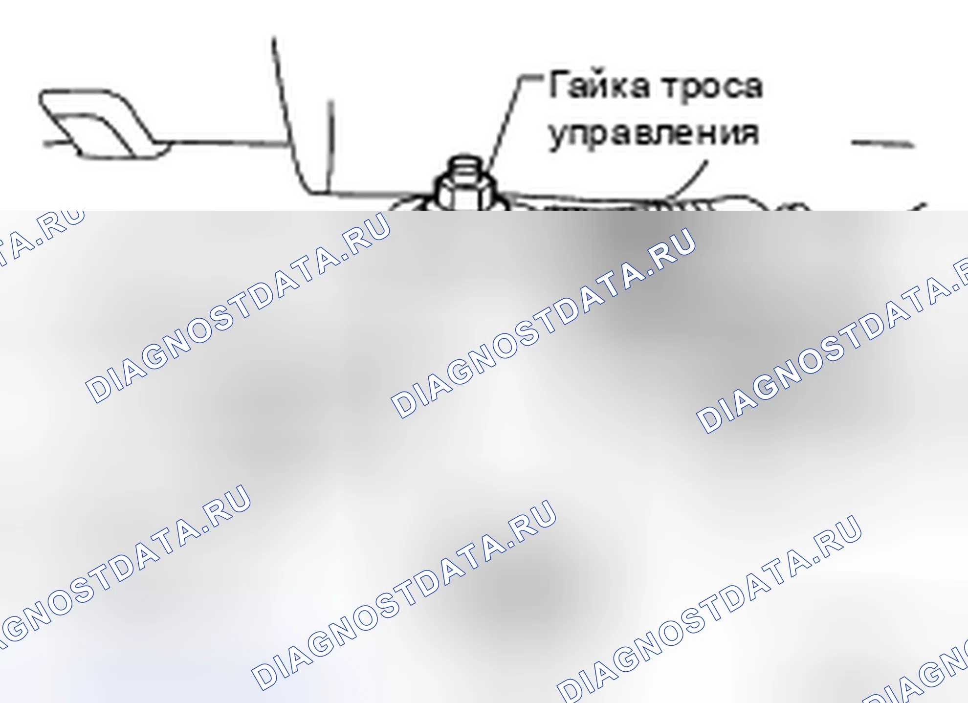 Рис. 32: Регулировка положения A / T. Honda Today I