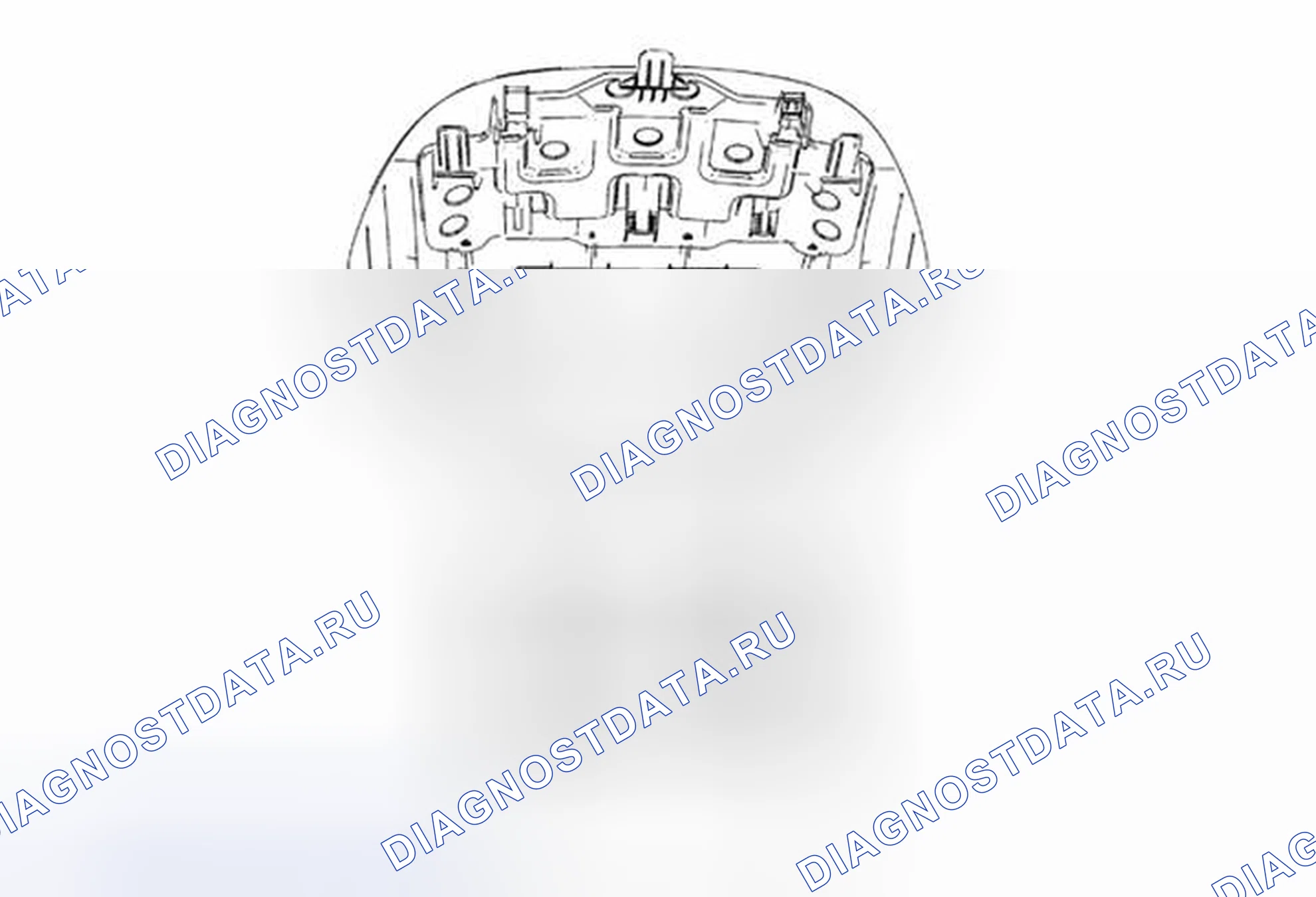 Рис. 6: Замена дисплея с информацией о драйвере (Udk). Chevrolet Orlando I