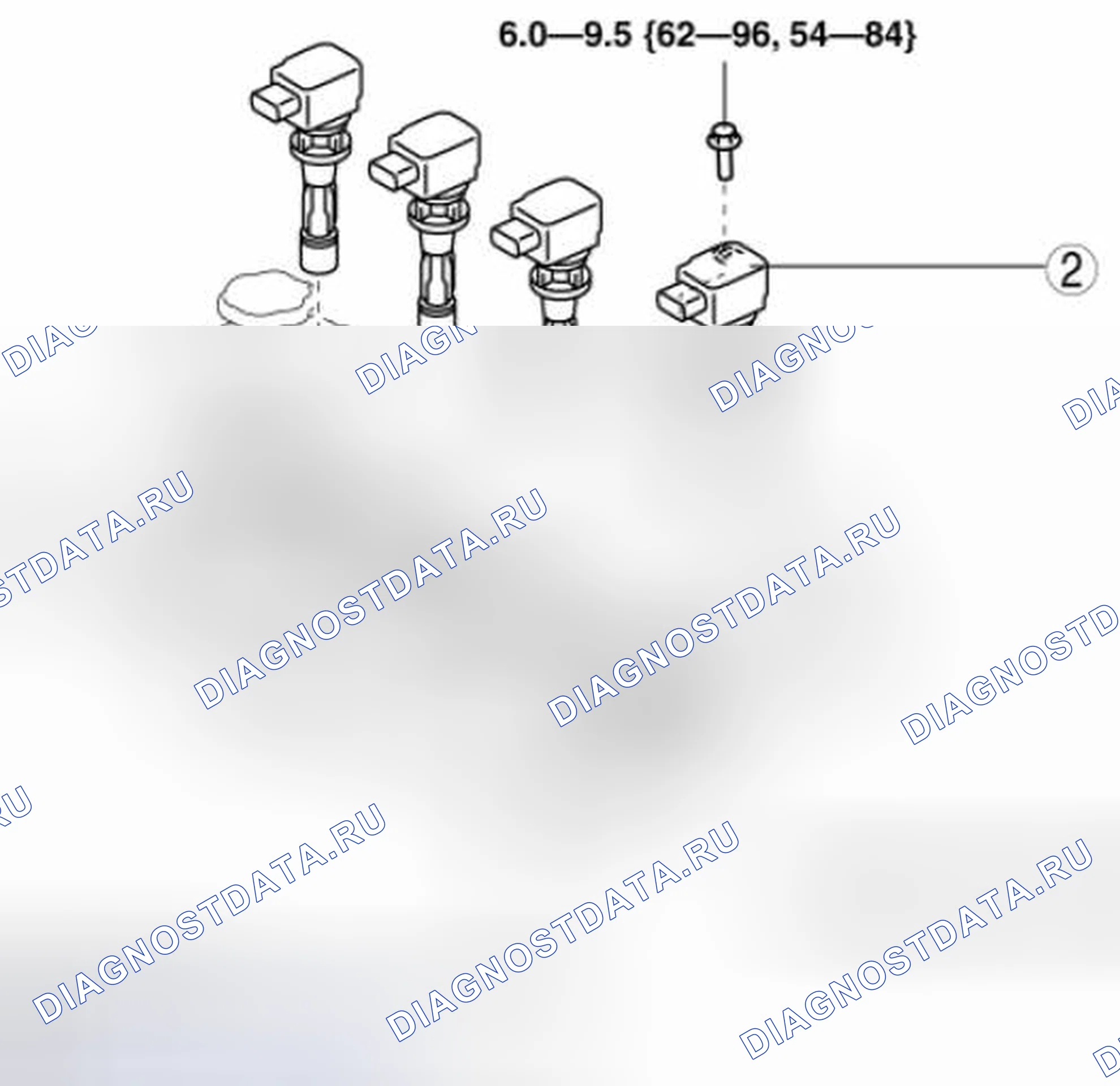 Рис. 6: ДЕМОНТАЖ / МОНТАЖ КАТУШКИ ЗАЖИГАНИЯ [Mzr 2.3 DISI Turbo]. Mazda 3 BL рестайлинг