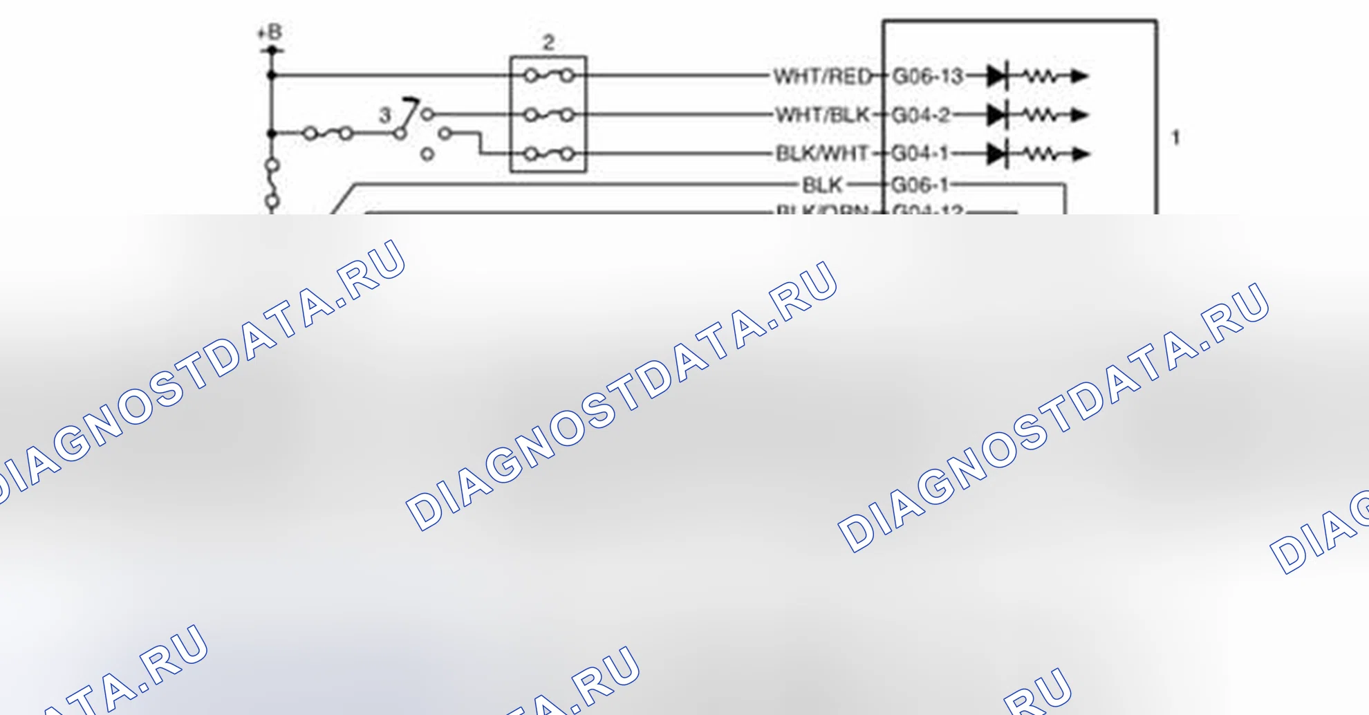Рис. 7: электросхема. Suzuki SX4 I рестайлинг