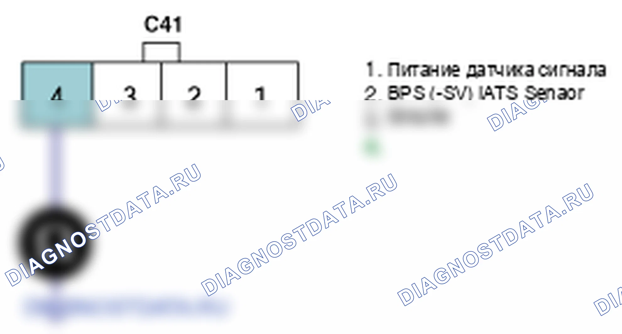 Контроль проводов — P0237. Kia Sorento BL