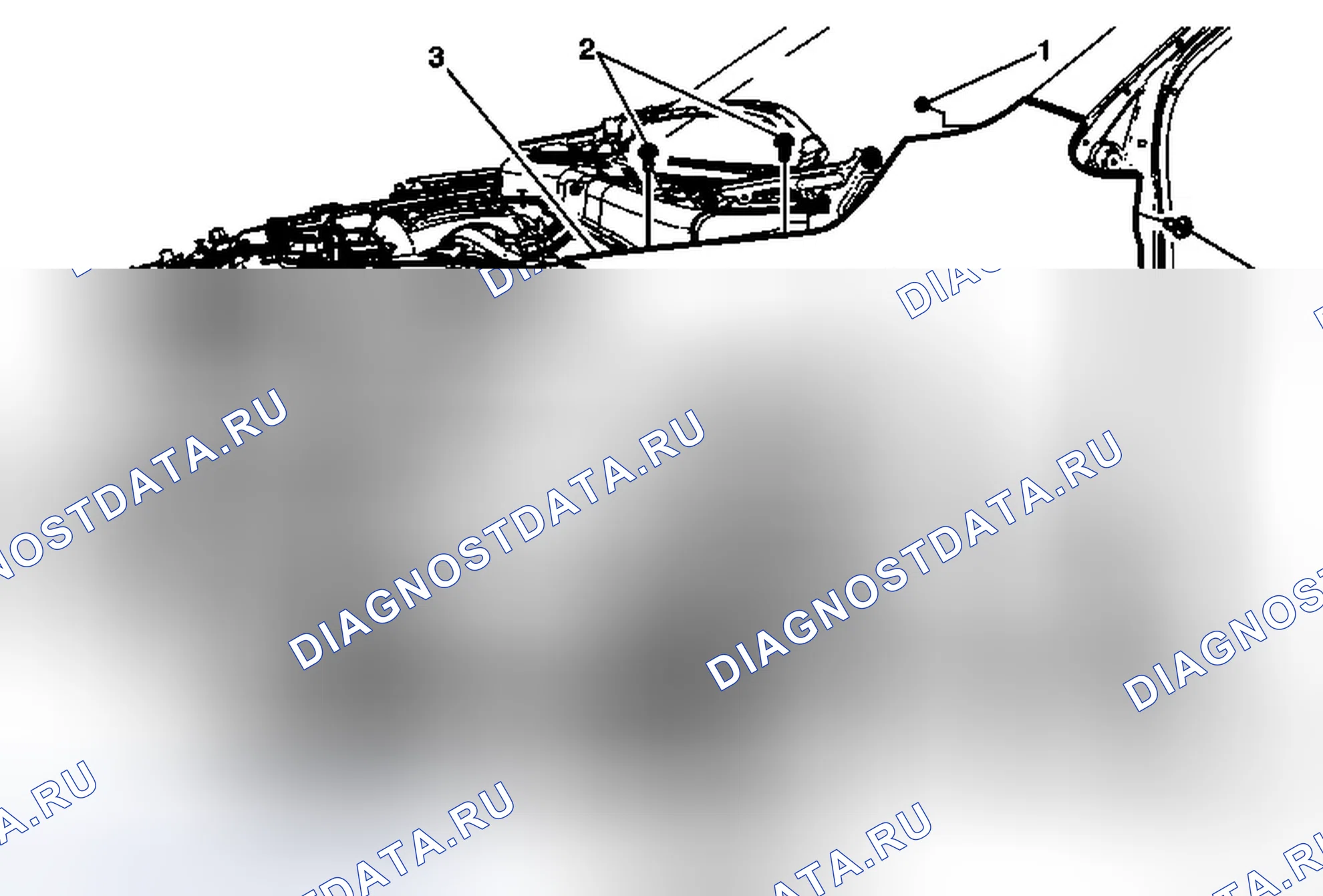 Рис. 155: Замена переднего крыла (анклав). GMC Acadia I рестайлинг