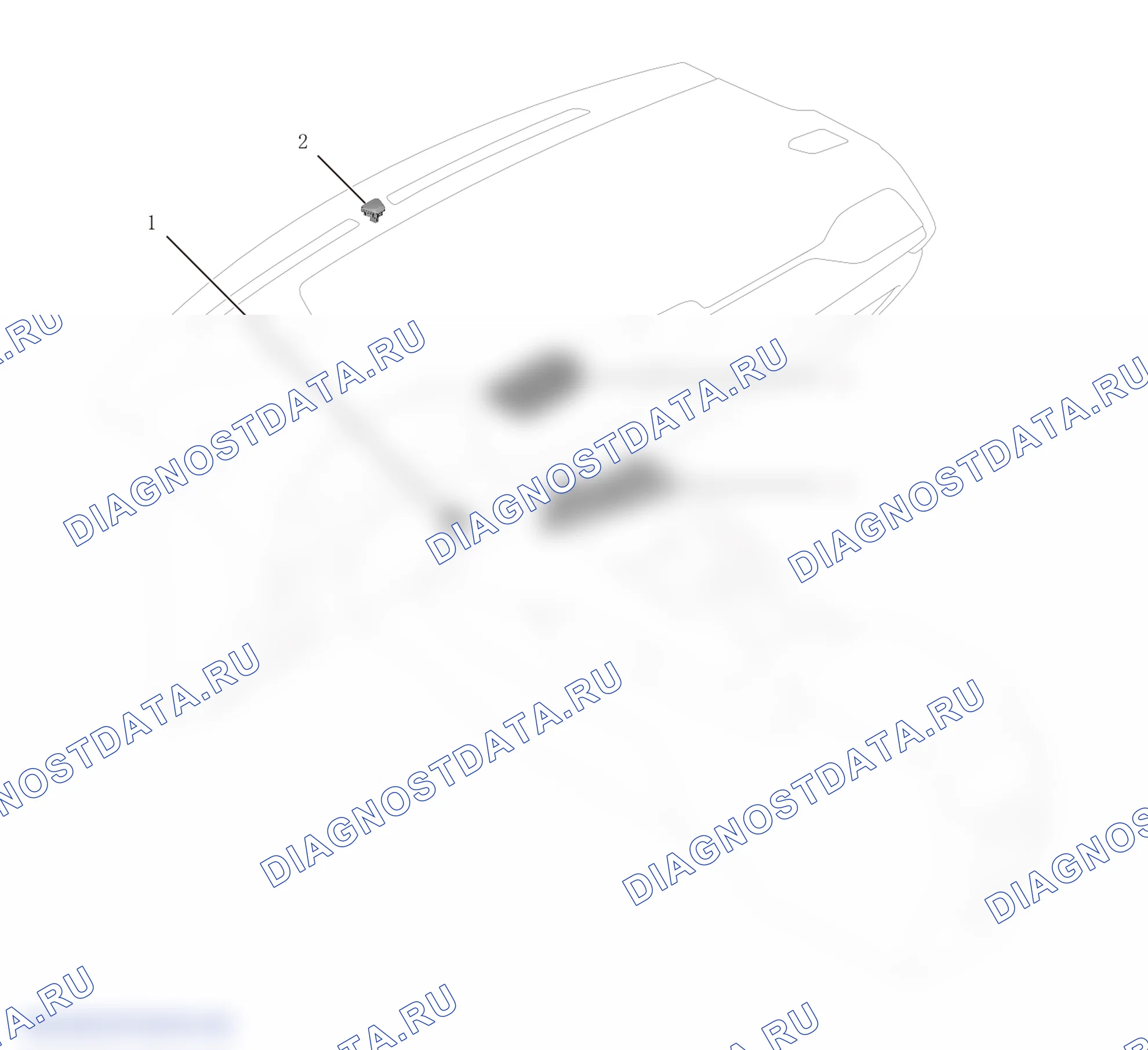 Схема расположения системы отопления, вентиляции и кондиционирования — Haval F7. Haval F7 I